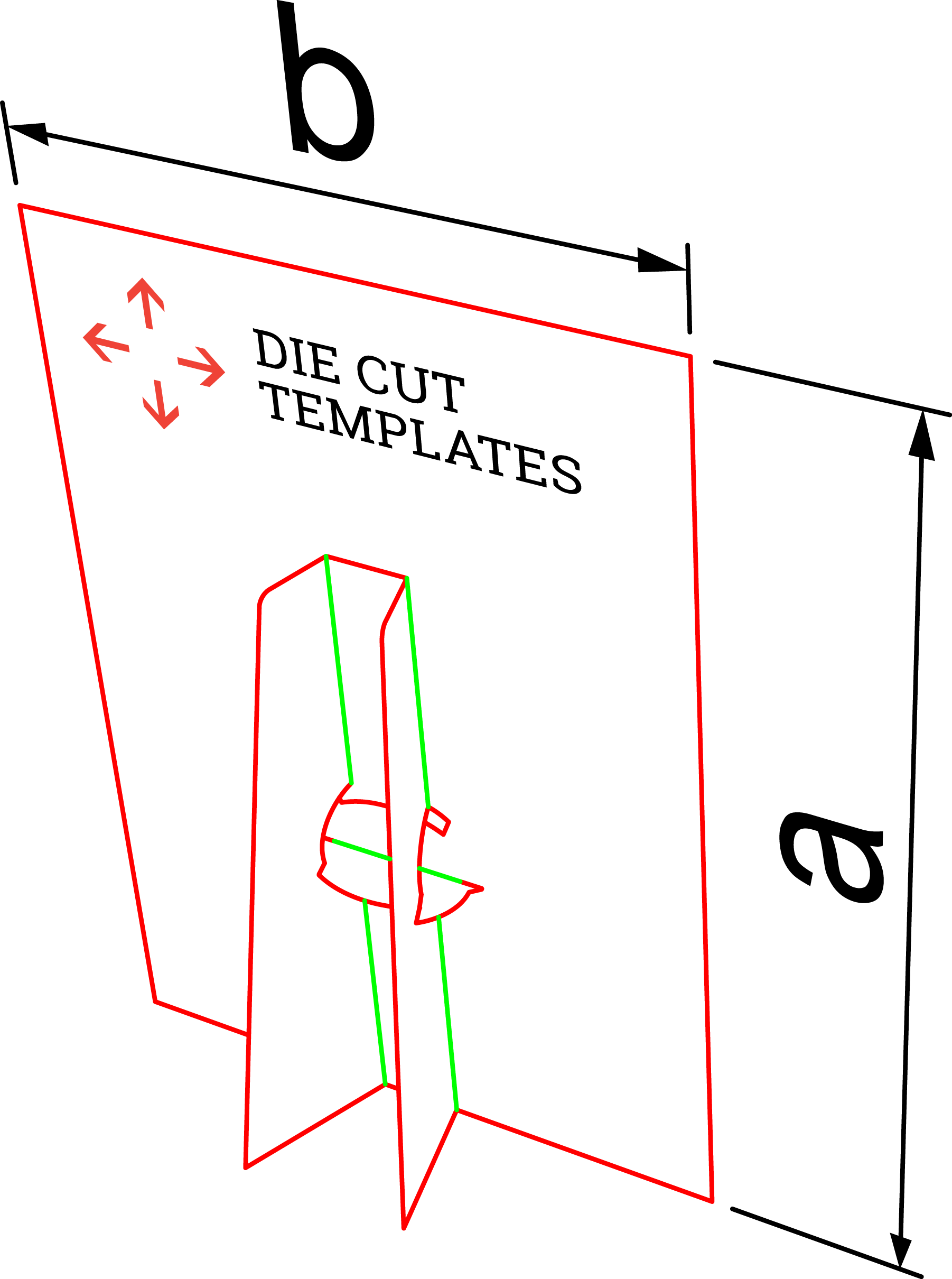 Dielines Display Materials Becf 30701