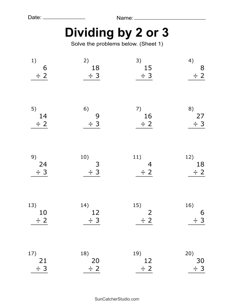 Division Worksheets U0026 Problems Free Printable Math Drills Free Printables Monograms Design Tools Patterns U0026 DIY Projects