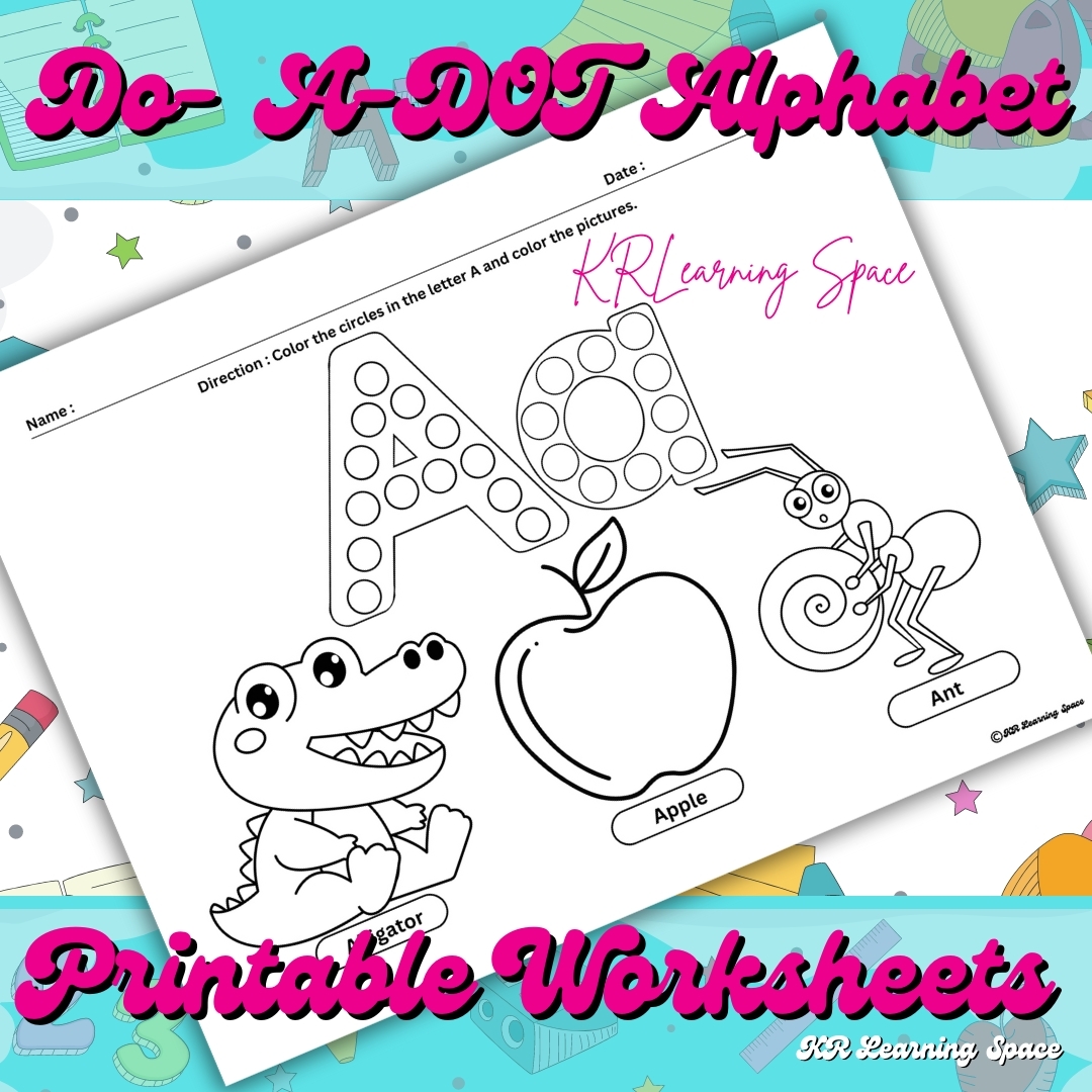 Free Printable Toddler Alphabet Worksheets