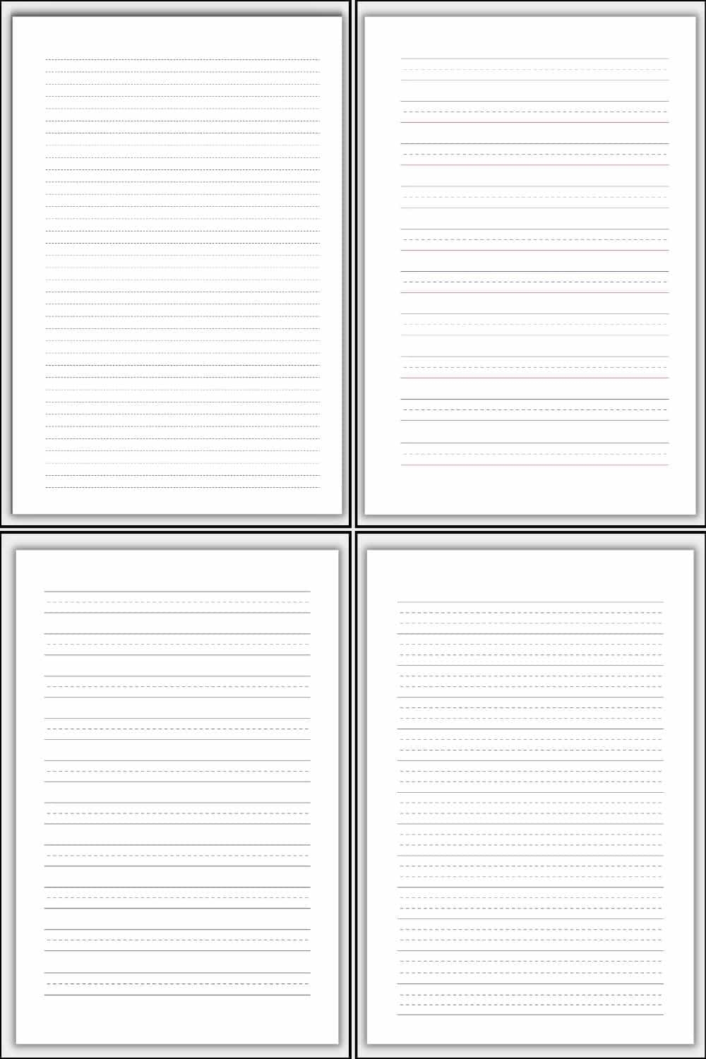 Free Blank Lined Paper Printable