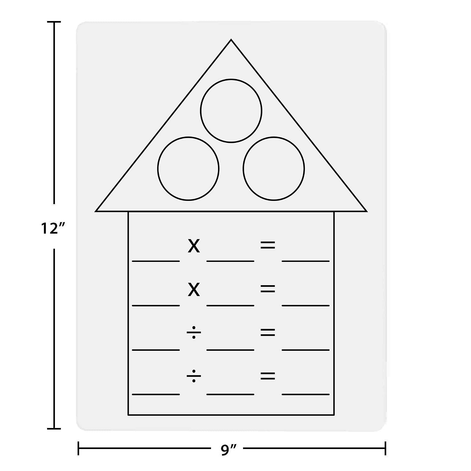 Dry Erase Board Math Fact Family House Multiplication And Division Practice 9 X 12 Inch For School Classroom Or Homeschool Amazon sg Office Products Dry Erase Board Math Fact Family House Multiplication And Division Practice 9 X 12 Inch For School Classroom Or Homeschool Amazon sg Office Products