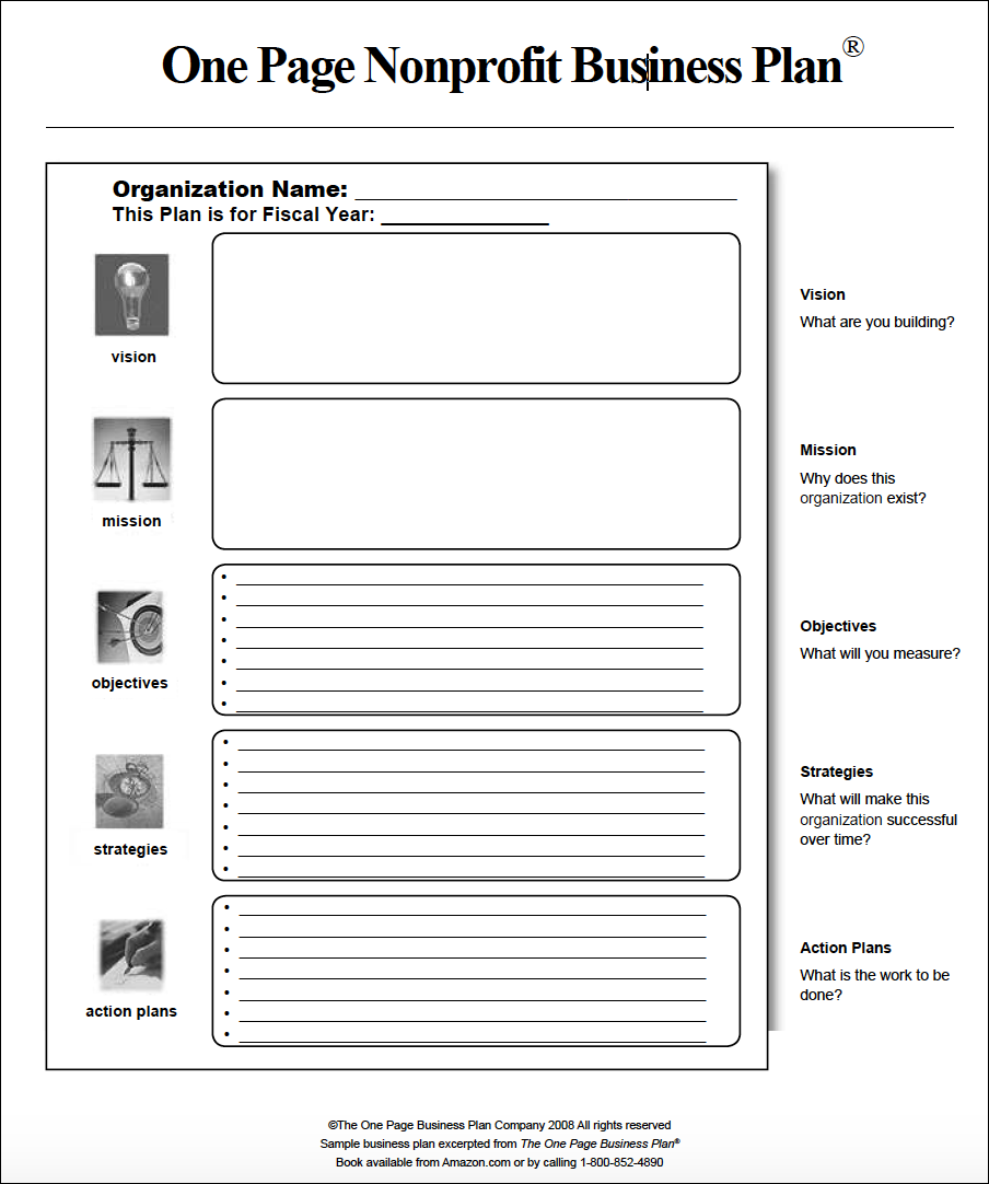 Easy Strategic Plan Template