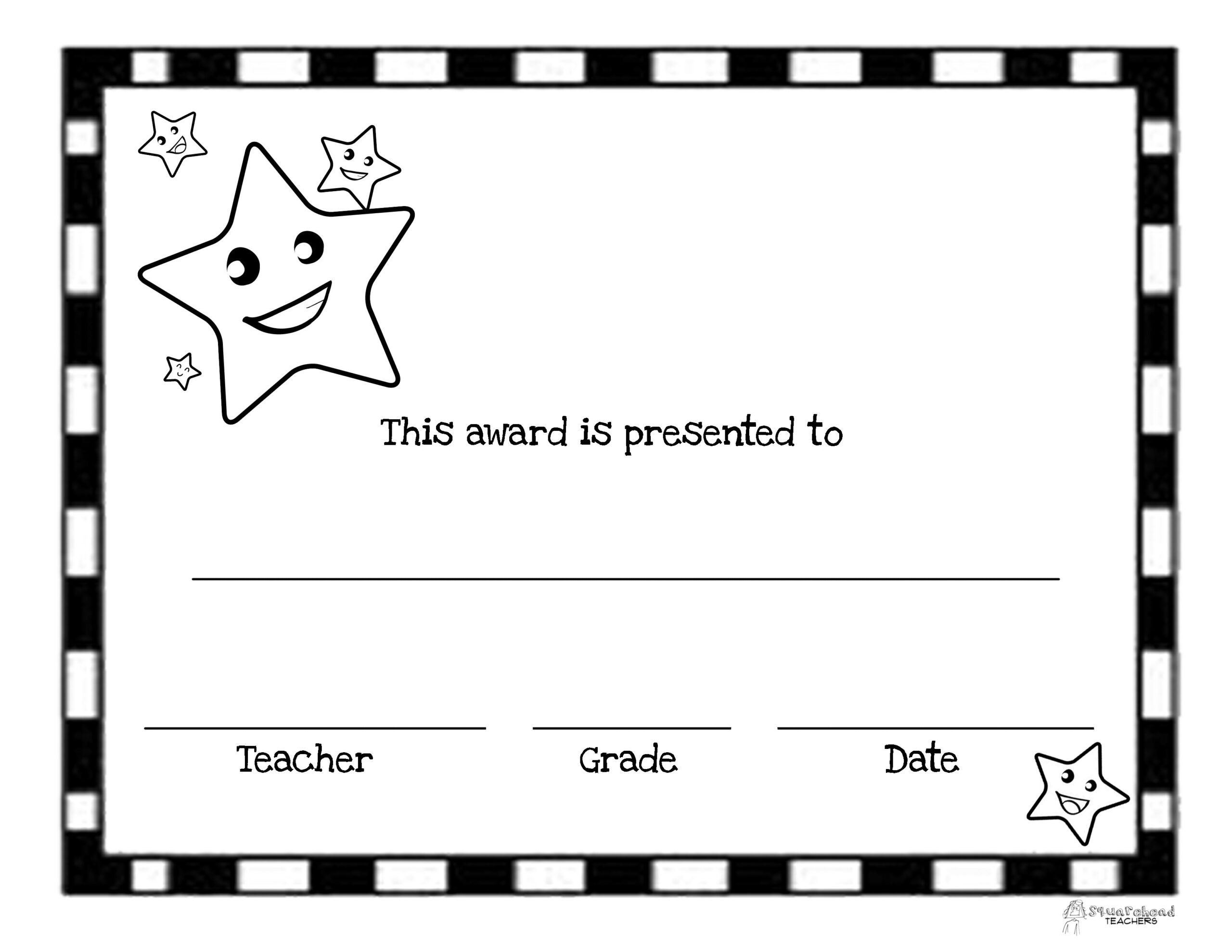 End Of The Year Awards 44 Printable Certificates Squarehead Worksheets Library End Of The Year Awards 44 Printable Certificates Squarehead Worksheets Library