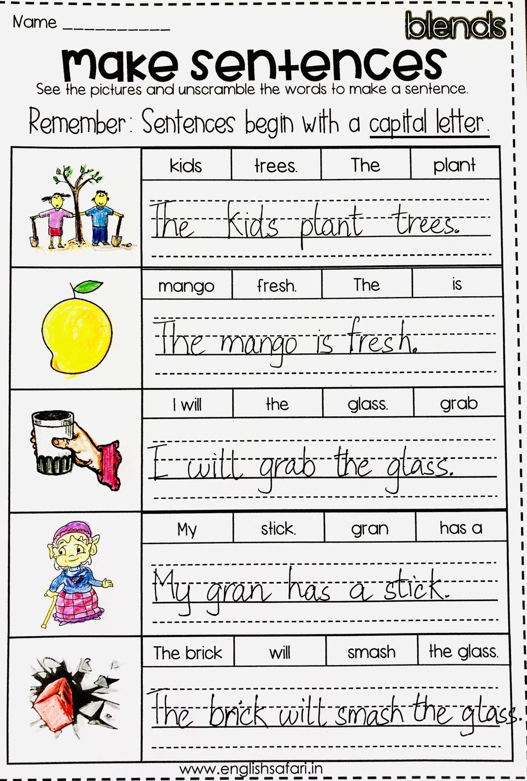 Engaging Copy Sentences Worksheets For Effective Learning 