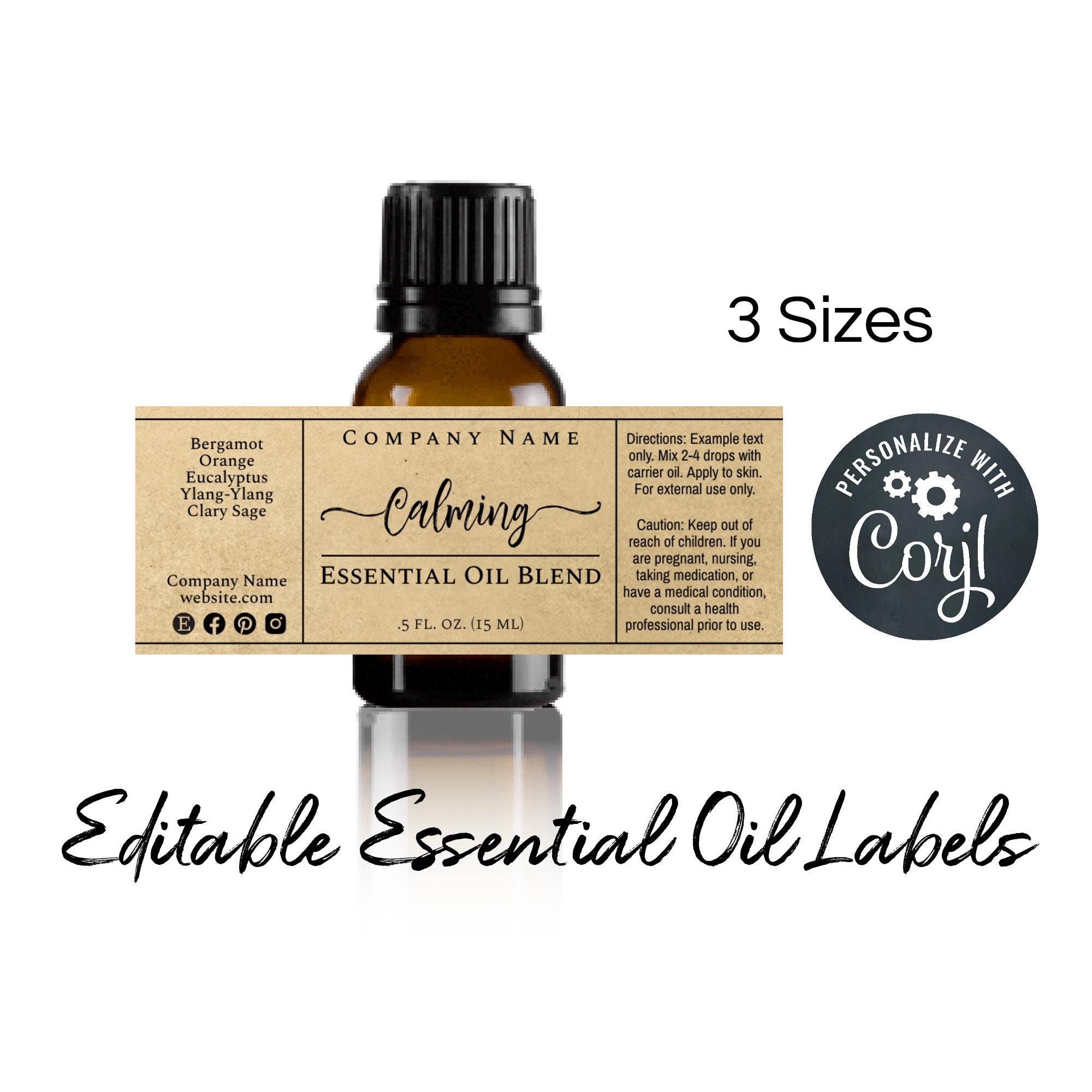 Essential Oil Bottle Label Template Simply Natural 10ml 15 Ml Personalize Online DIY Printable Amber Glass Bottle Editable Label Stickers Etsy Essential Oil Bottle Label Template Simply Natural 10ml 15 Ml Personalize Online DIY Printable Amber Glass Bottle Editable Label Stickers Etsy