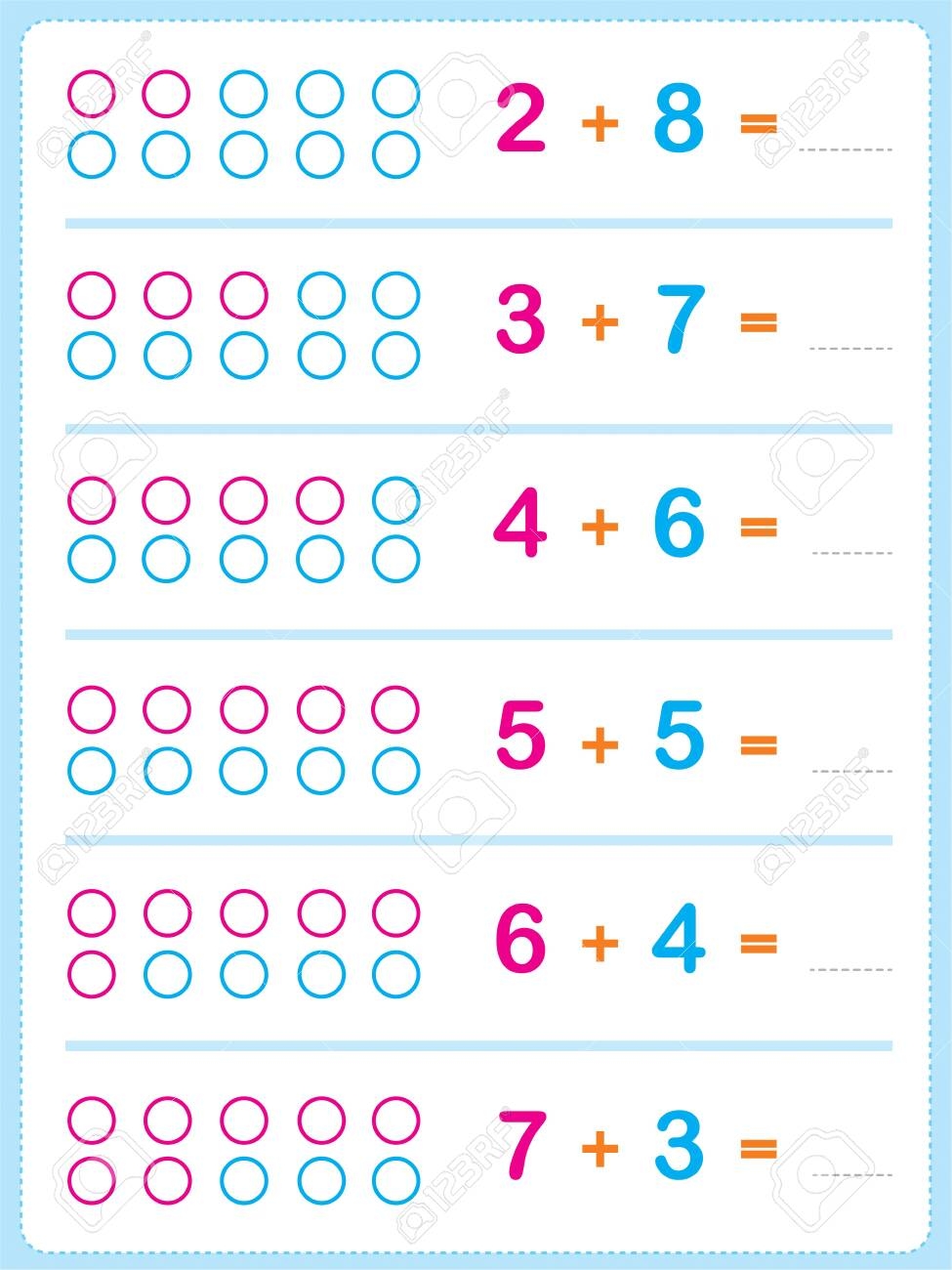 Exercise For Children In Primary School Learn Worksheet Activity 
