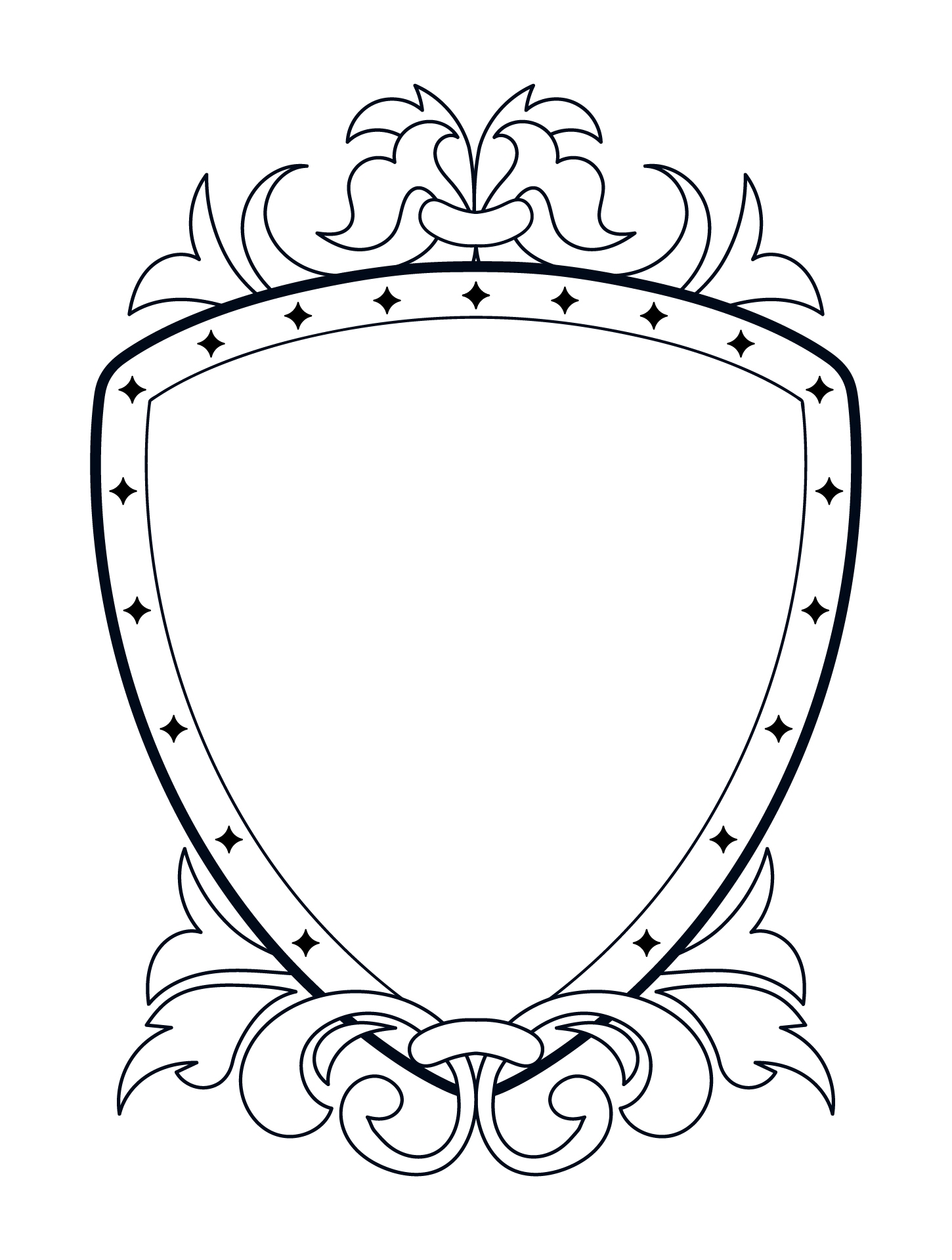 Family Crest Shield 10 Free PDF Printables Printablee Family Crest Shield 10 Free PDF Printables Printablee
