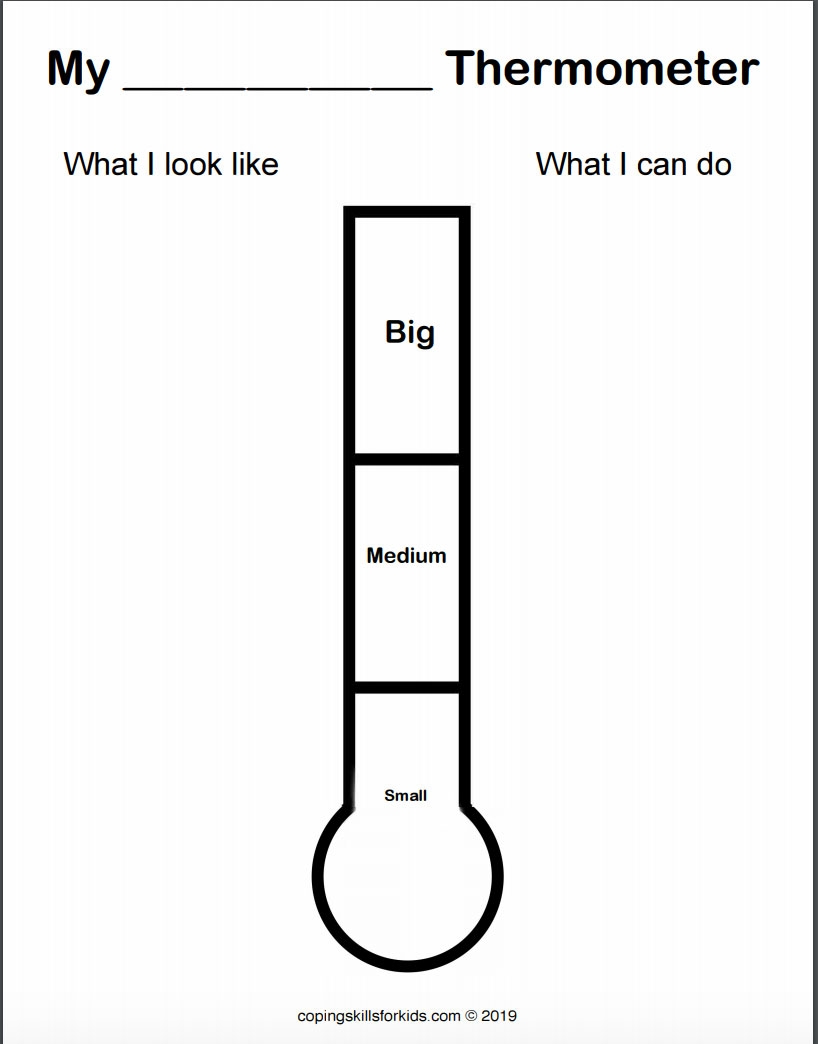 Feelings Thermometer TeacherVision