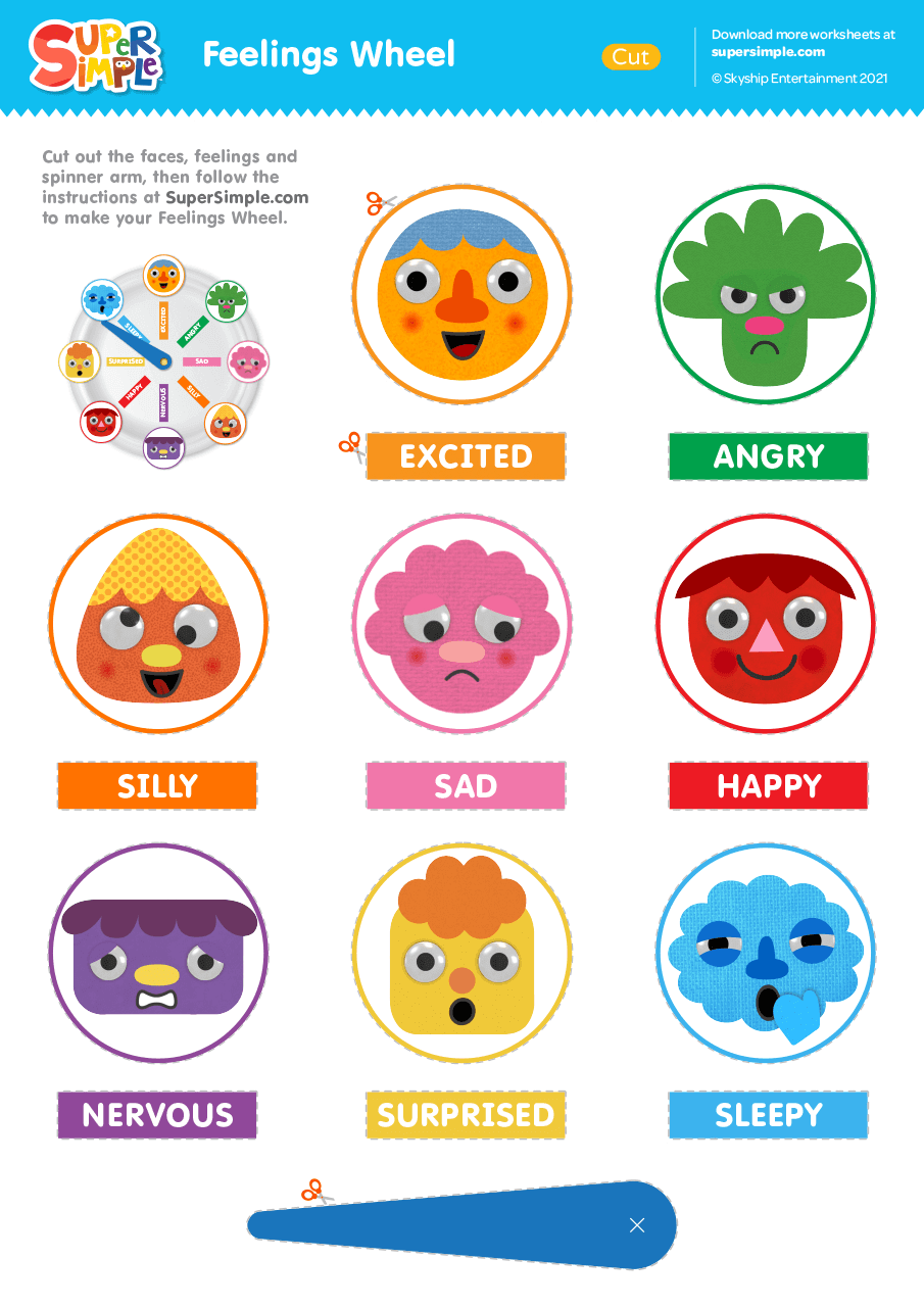 Free Printable Worksheets For Emotions Free Printable Worksheets For Emotions