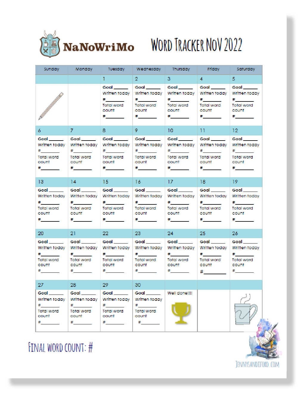 Five Books To Help You Win NaNoWriMo plus Improve Your Writing 