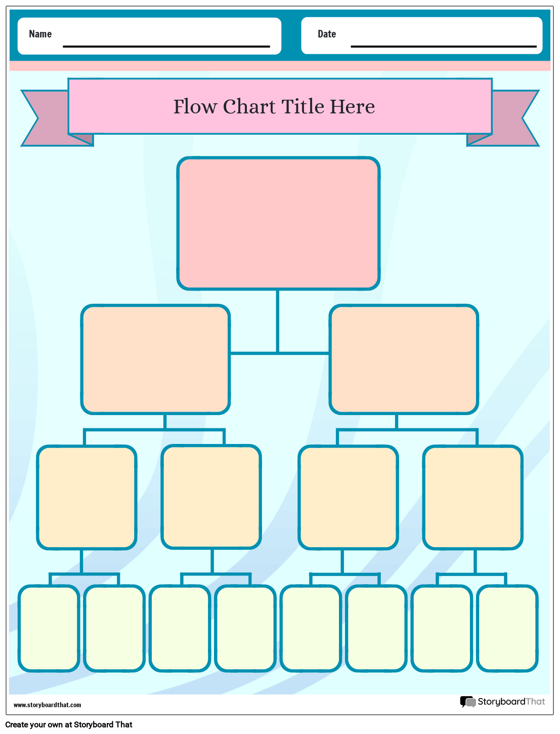Flow Chart Worksheets Free Templates U0026 Graphic Organizer