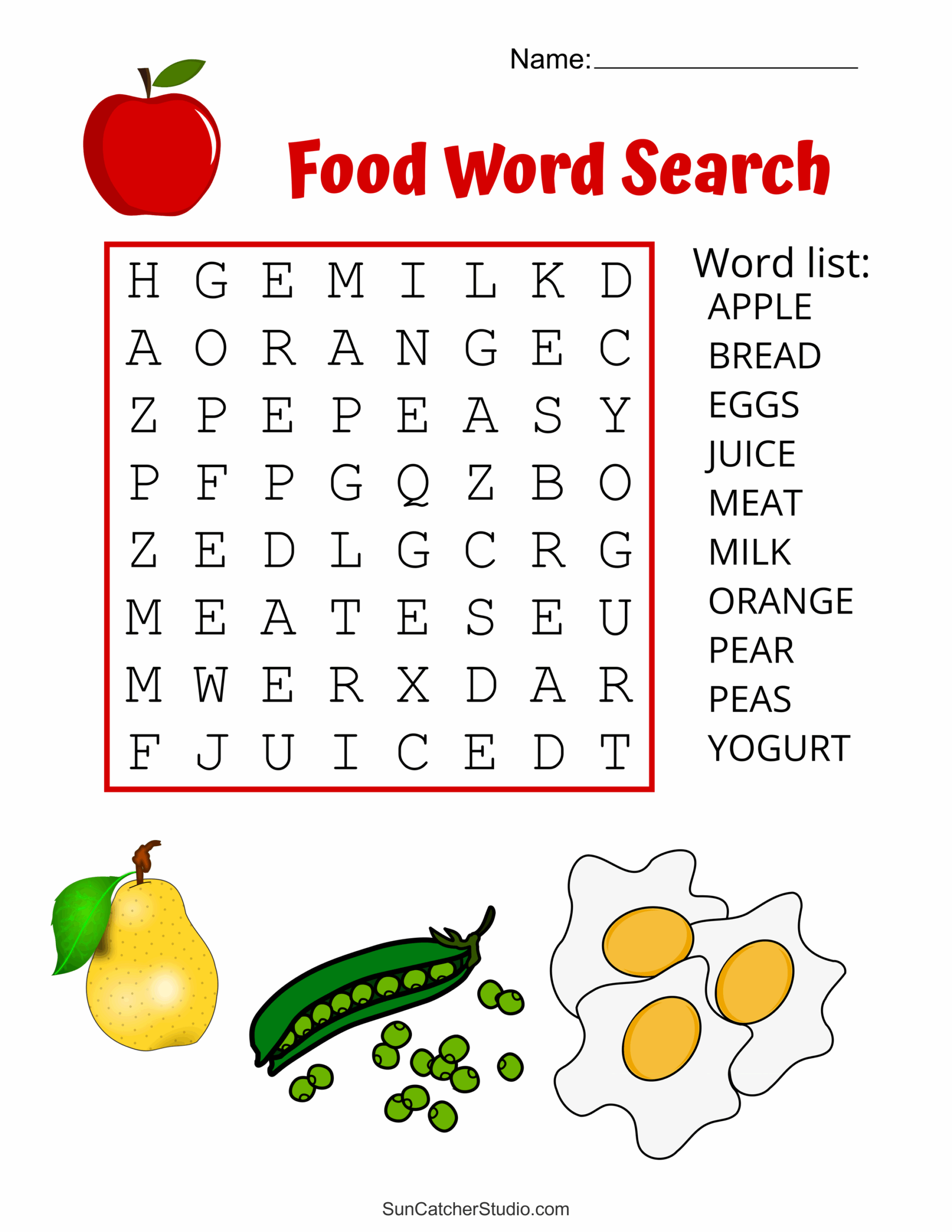 Food Word Search Free Printable Puzzles Free Printables Monograms Design Tools Patterns U0026 DIY Projects