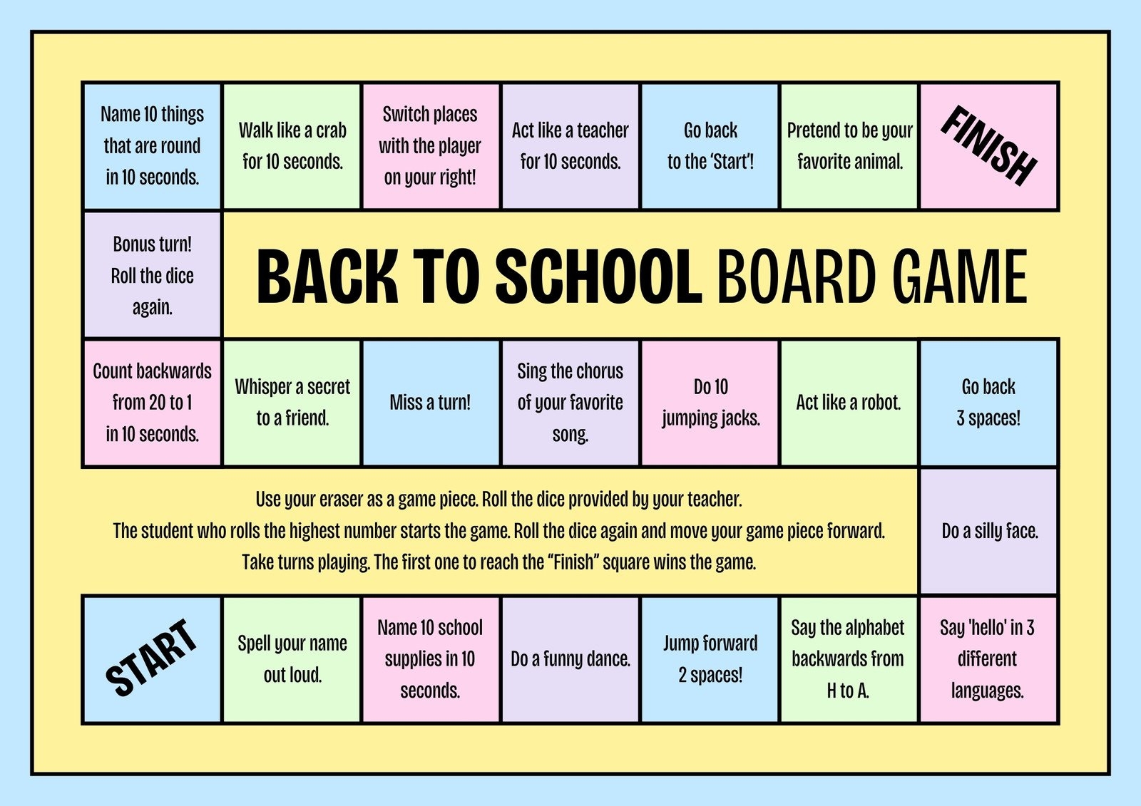 Free And Customizable Board Game Templates Canva