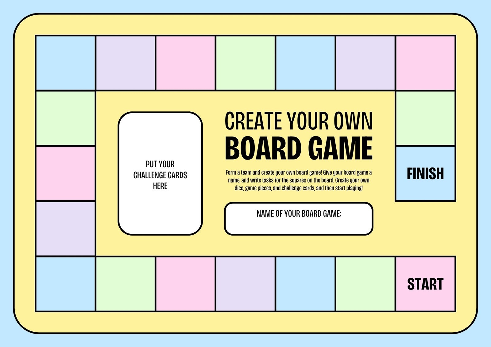 Free And Customizable Board Game Templates Canva