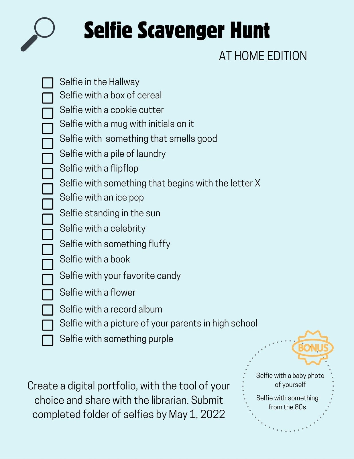 Free And Customizable Scavenger Hunt Templates Free And Customizable Scavenger Hunt Templates