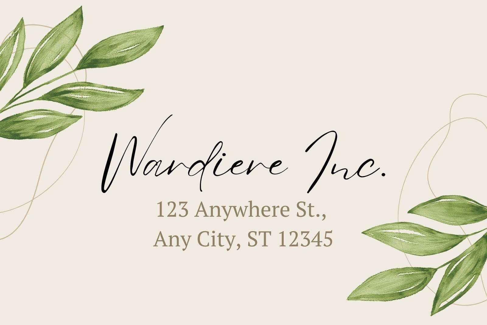 Free And Printable Custom Address Label Templates Canva