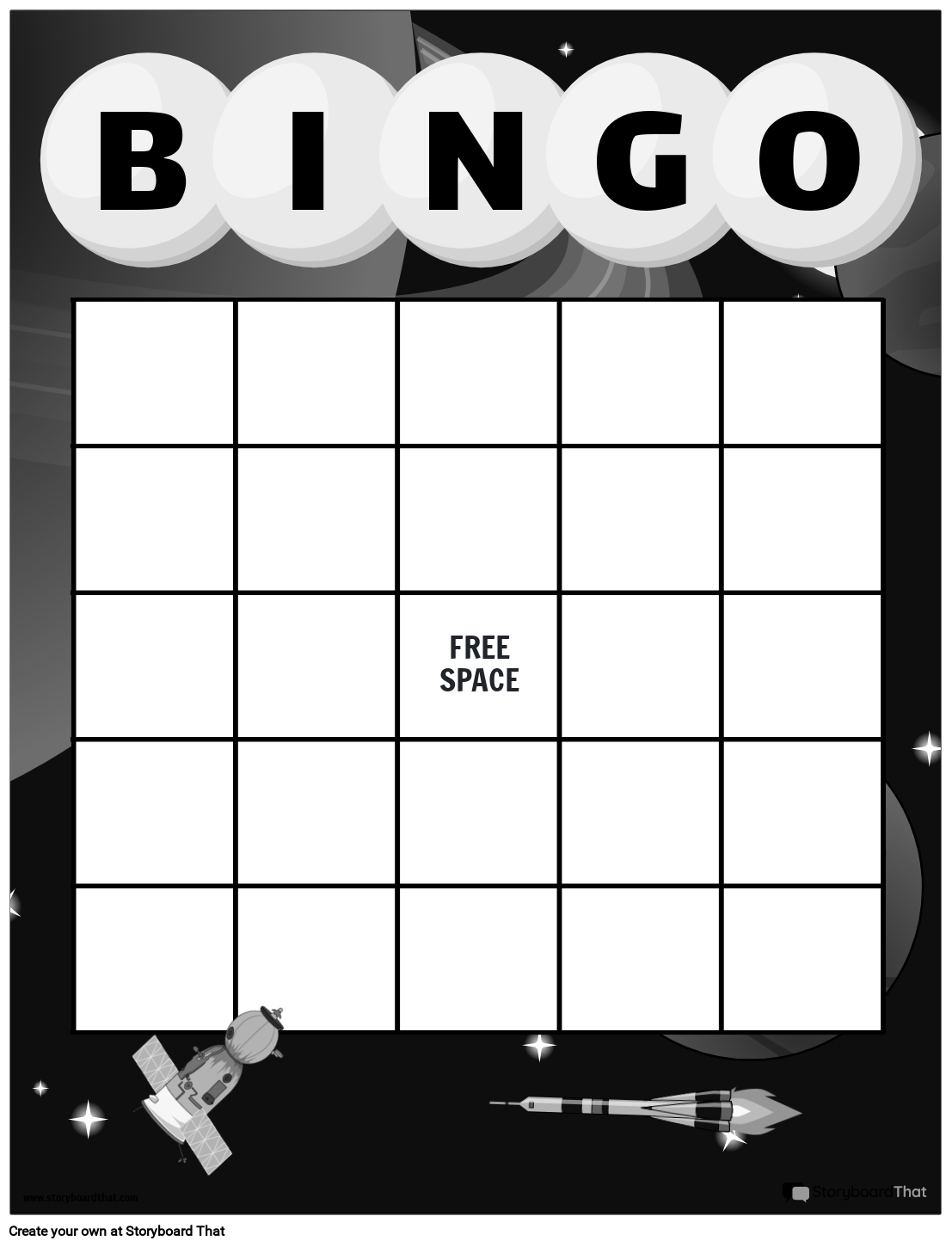 Free Online Printable Blank Bingo Cards