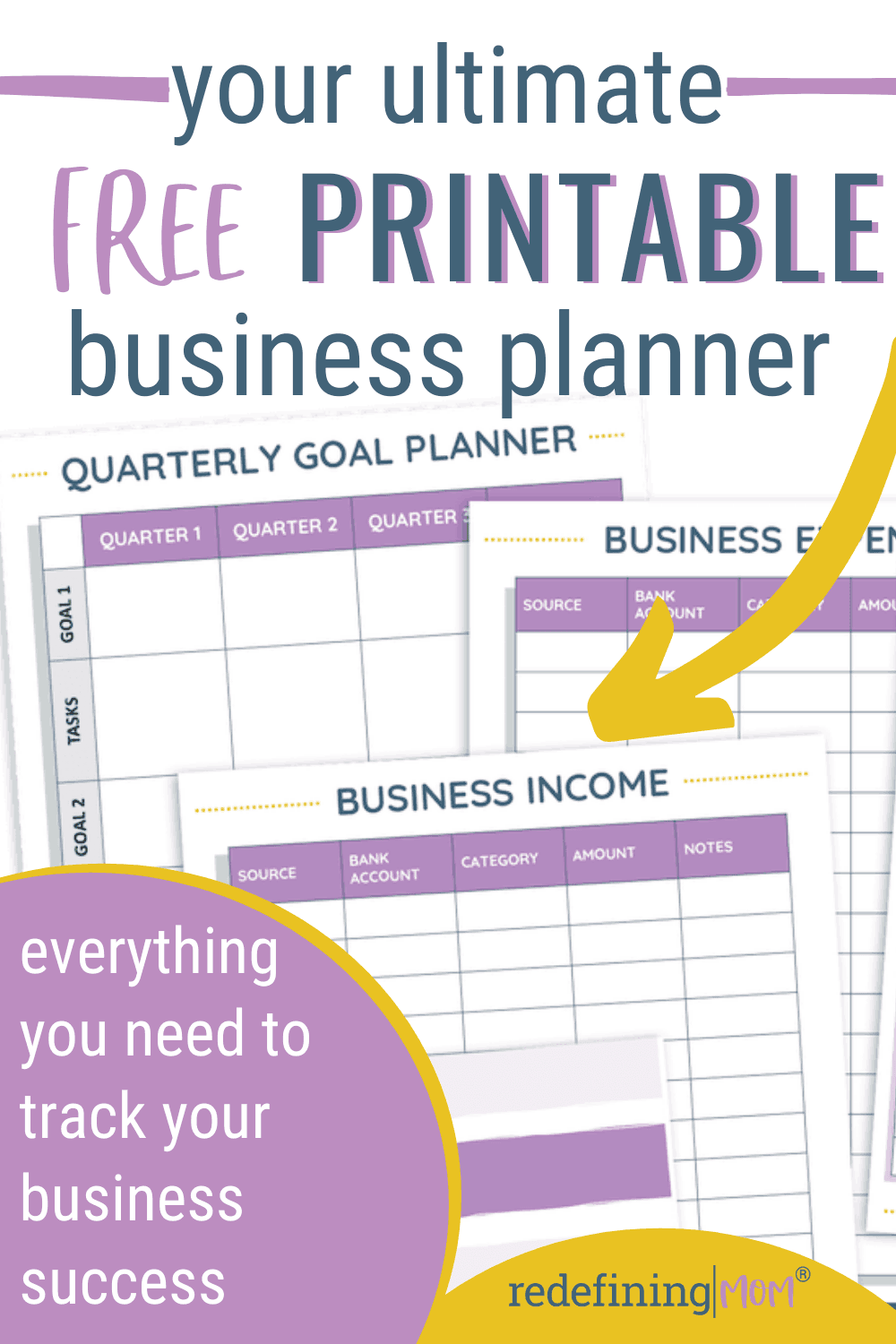 Free Printable Blank Business