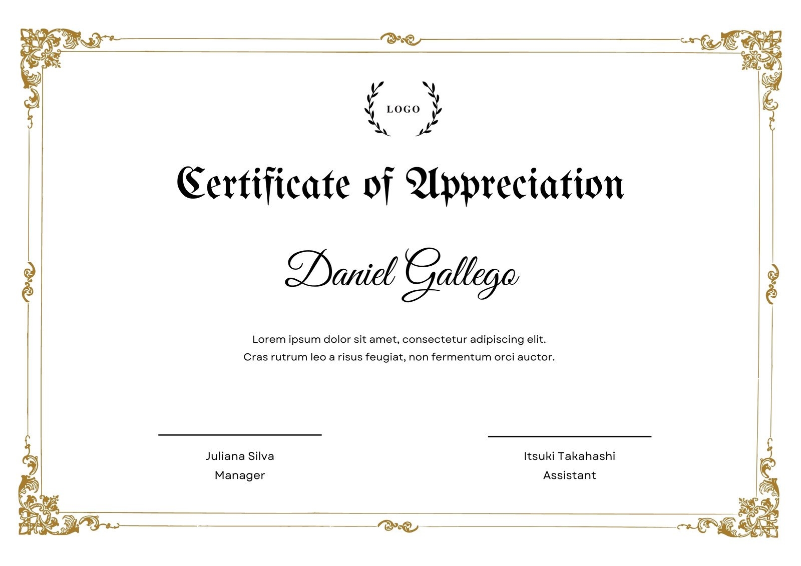 Free Certificate Templates Easy To Edit Great Designs Worksheets Library