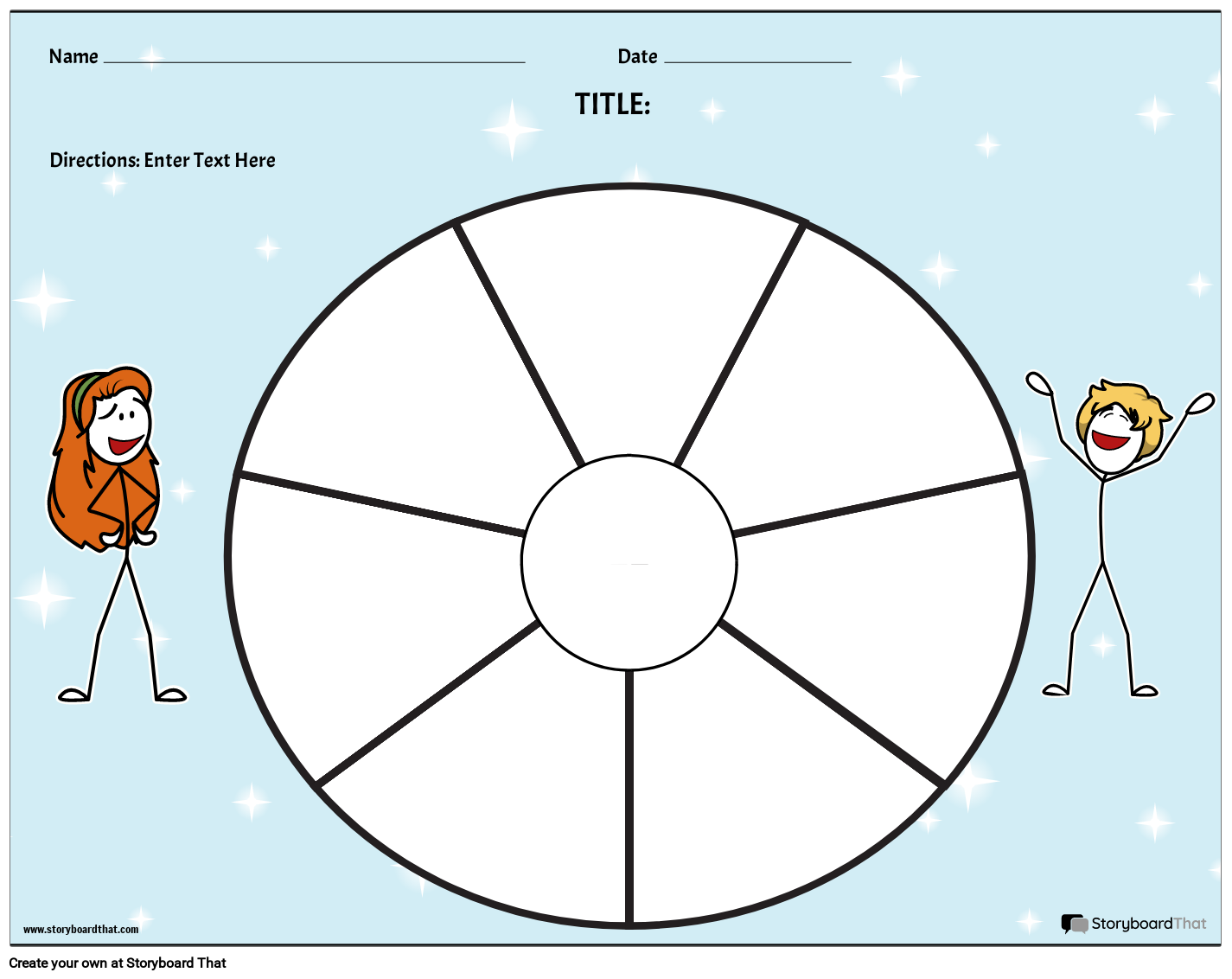 Free Circle Chart Templates Circle Graph Maker
