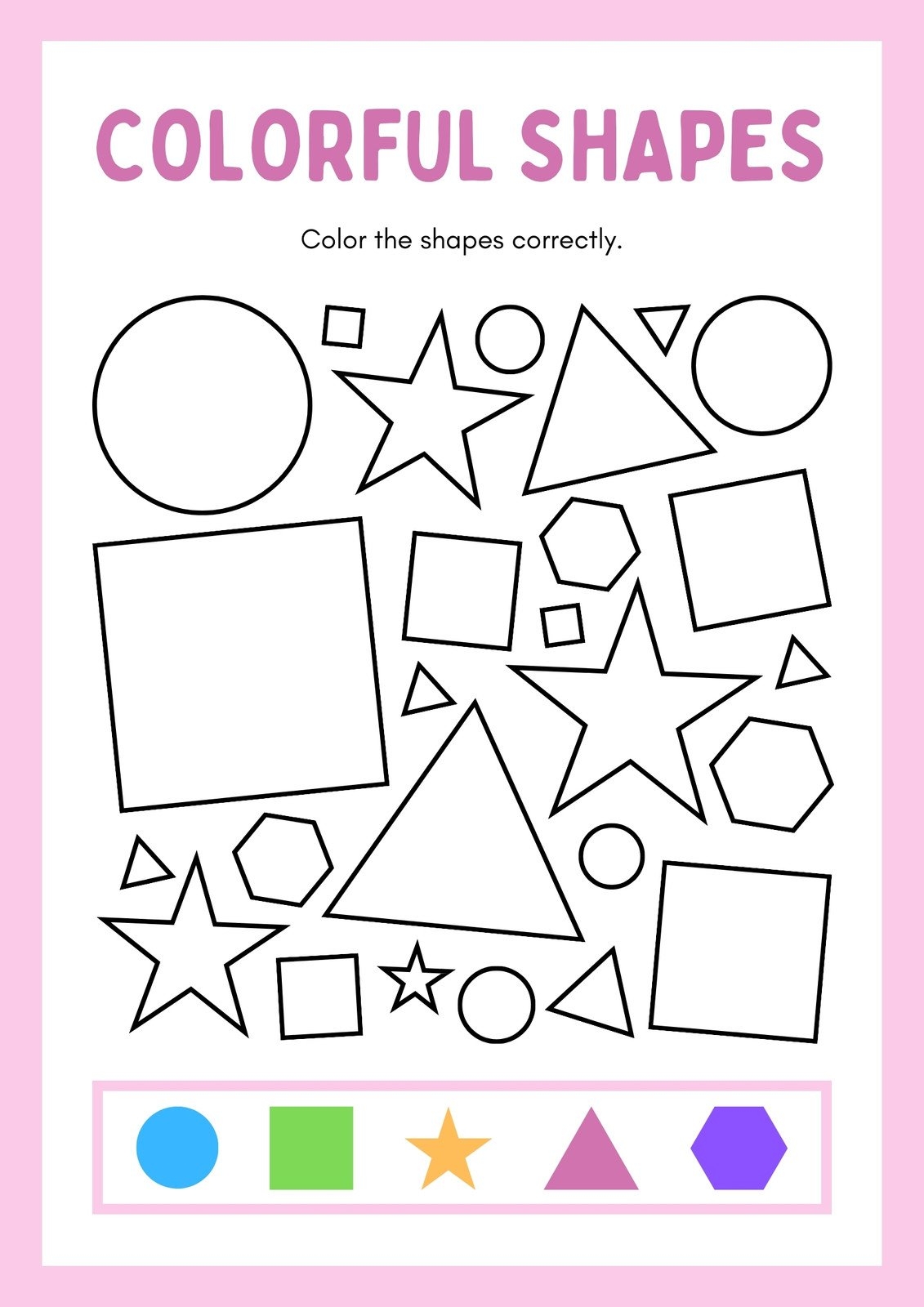 Free Printable Worksheets For Toddler