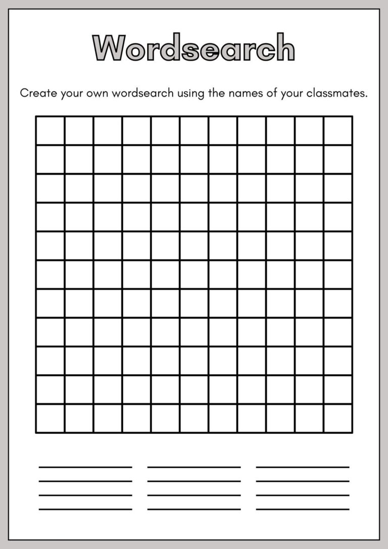 Free Custom Printable Worksheet Templates For Teachers Canva