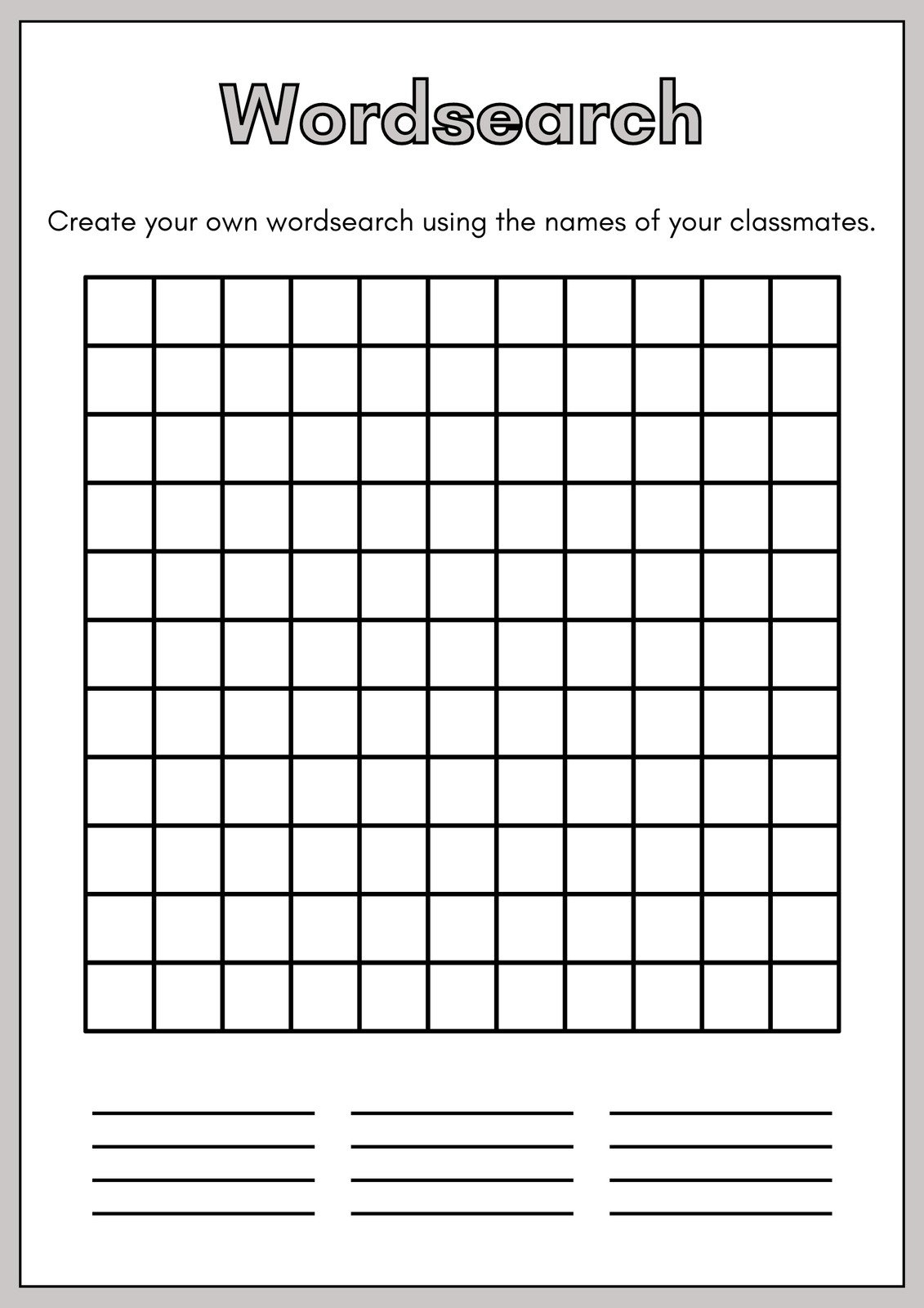 Blank Free Printable Check Worksheet