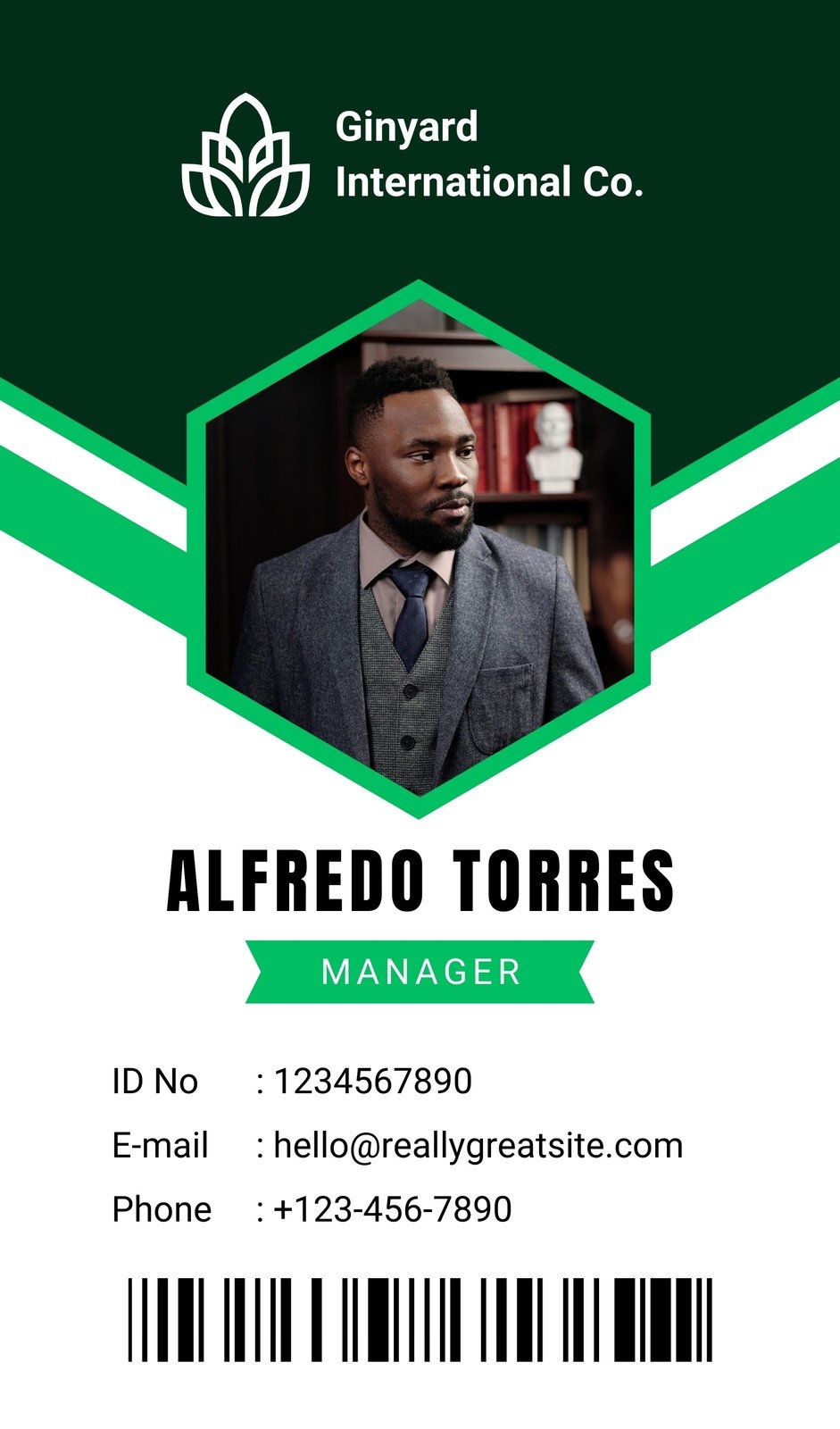 Free Printable Blank Id Card