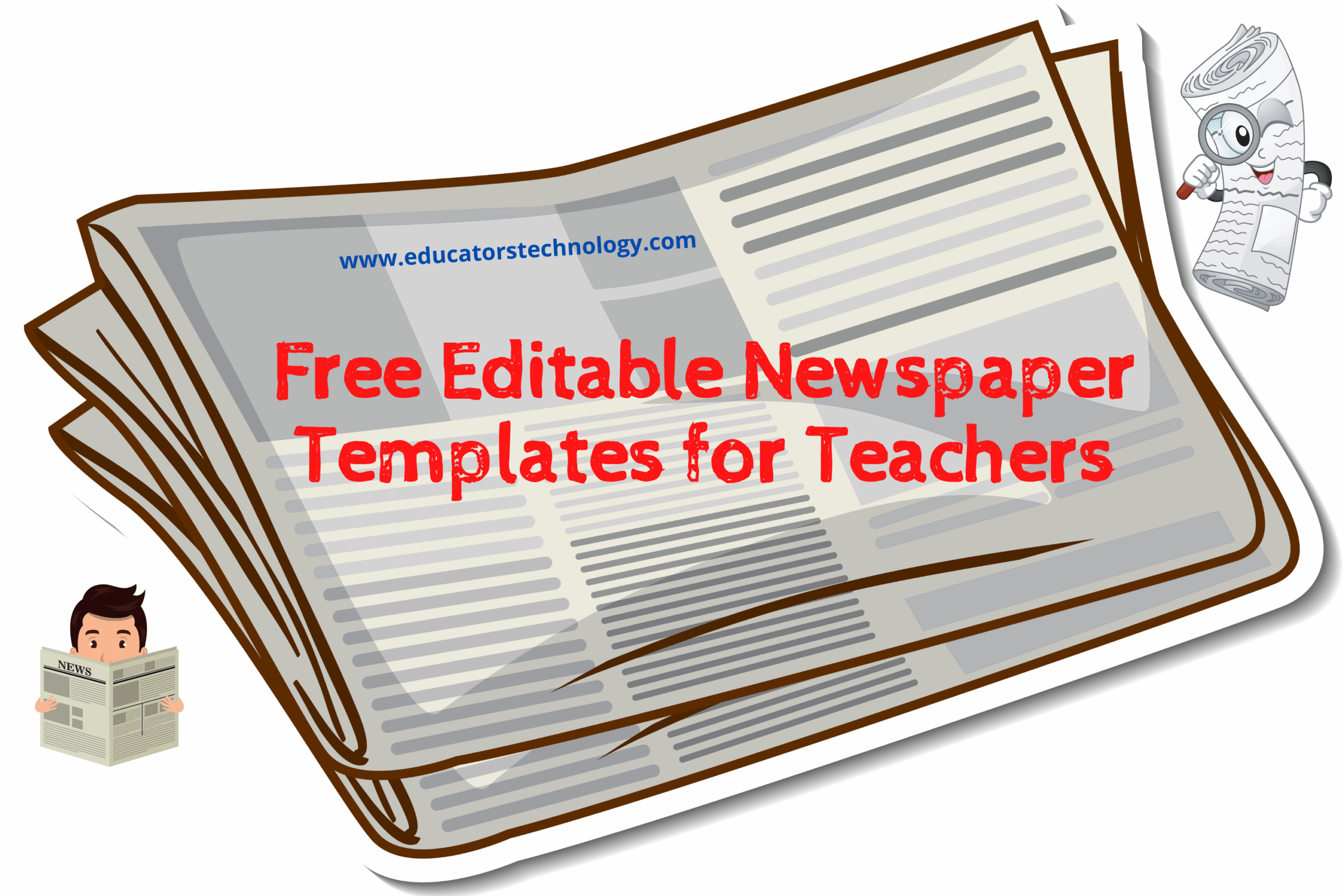 Free Printable Blank Newspaper Template
