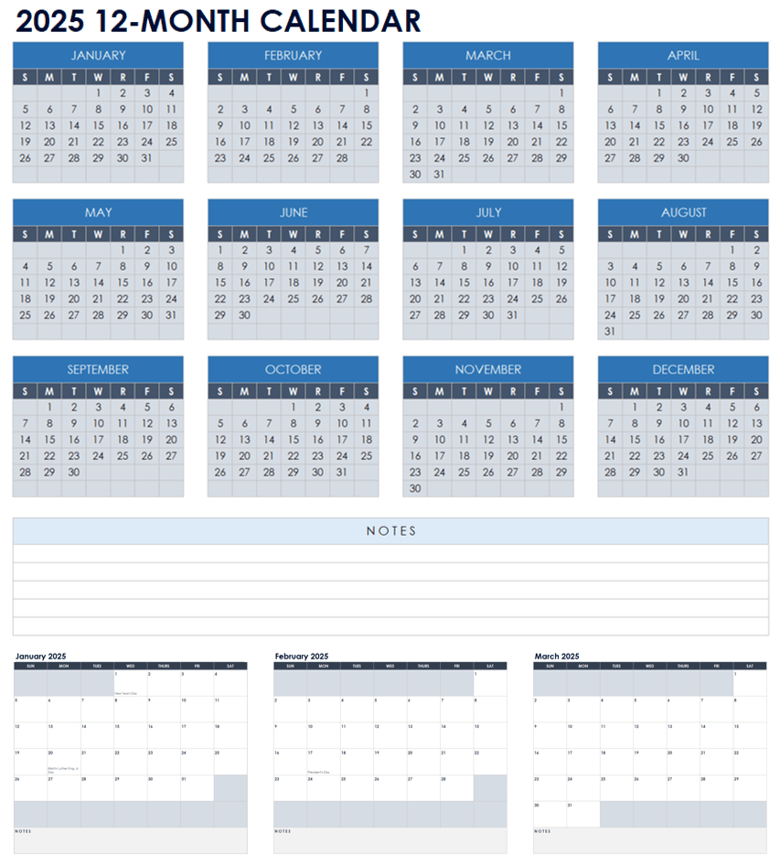 Free Excel Calendar Templates Free Excel Calendar Templates