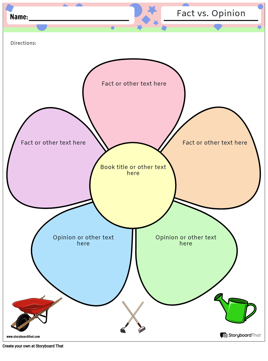 Free Fact And Opinion Worksheets Customizable Templates