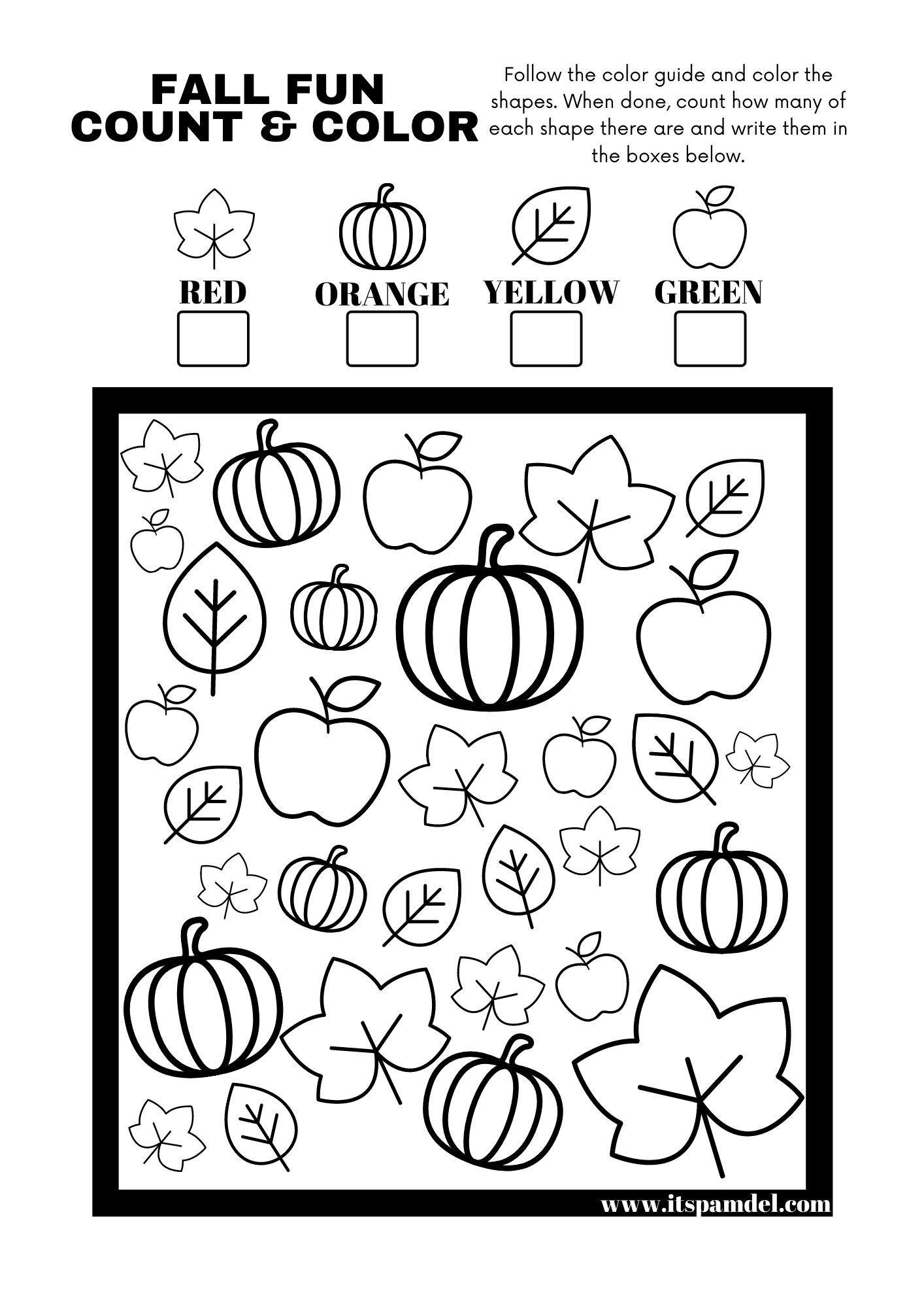 Free Fall Activity Worksheet Download Free Fall Activity Worksheet Png Images Free Worksheets On Clipart Library