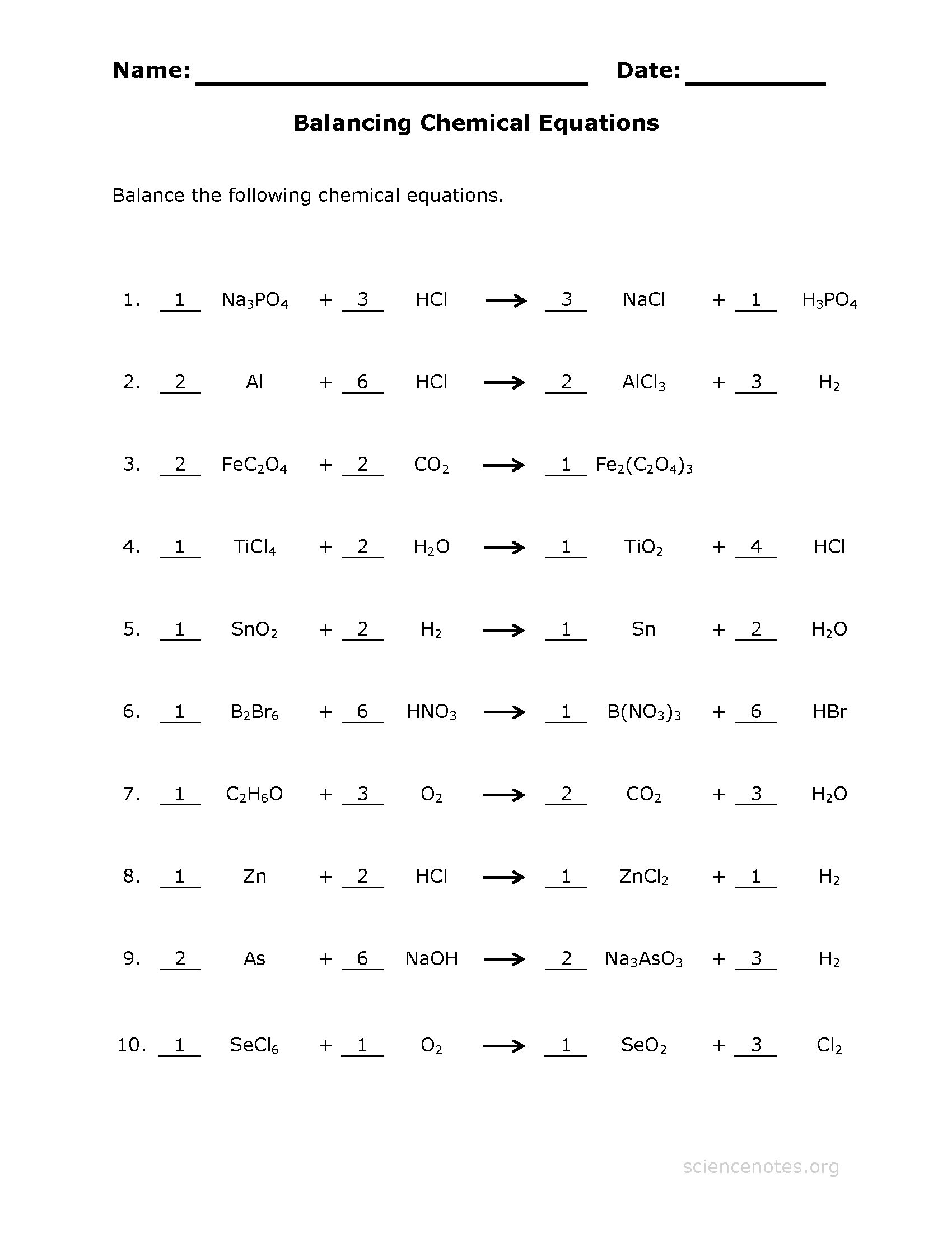 Free Free Chemistry Worksheet Download Free Free Chemistry Worksheet Png Images Free Worksheets On Clipart Library