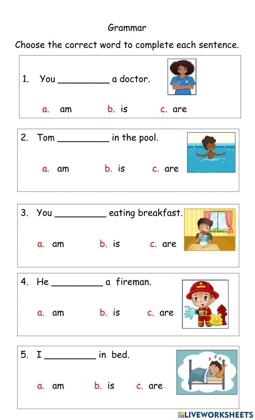 Free Grade 1 Grammar Worksheet Download Free Grade 1 Grammar 