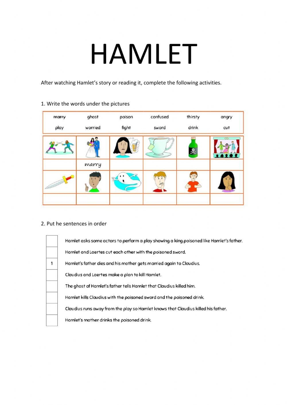 Free Hamlet Worksheet Download Free Hamlet Worksheet Png Images 
