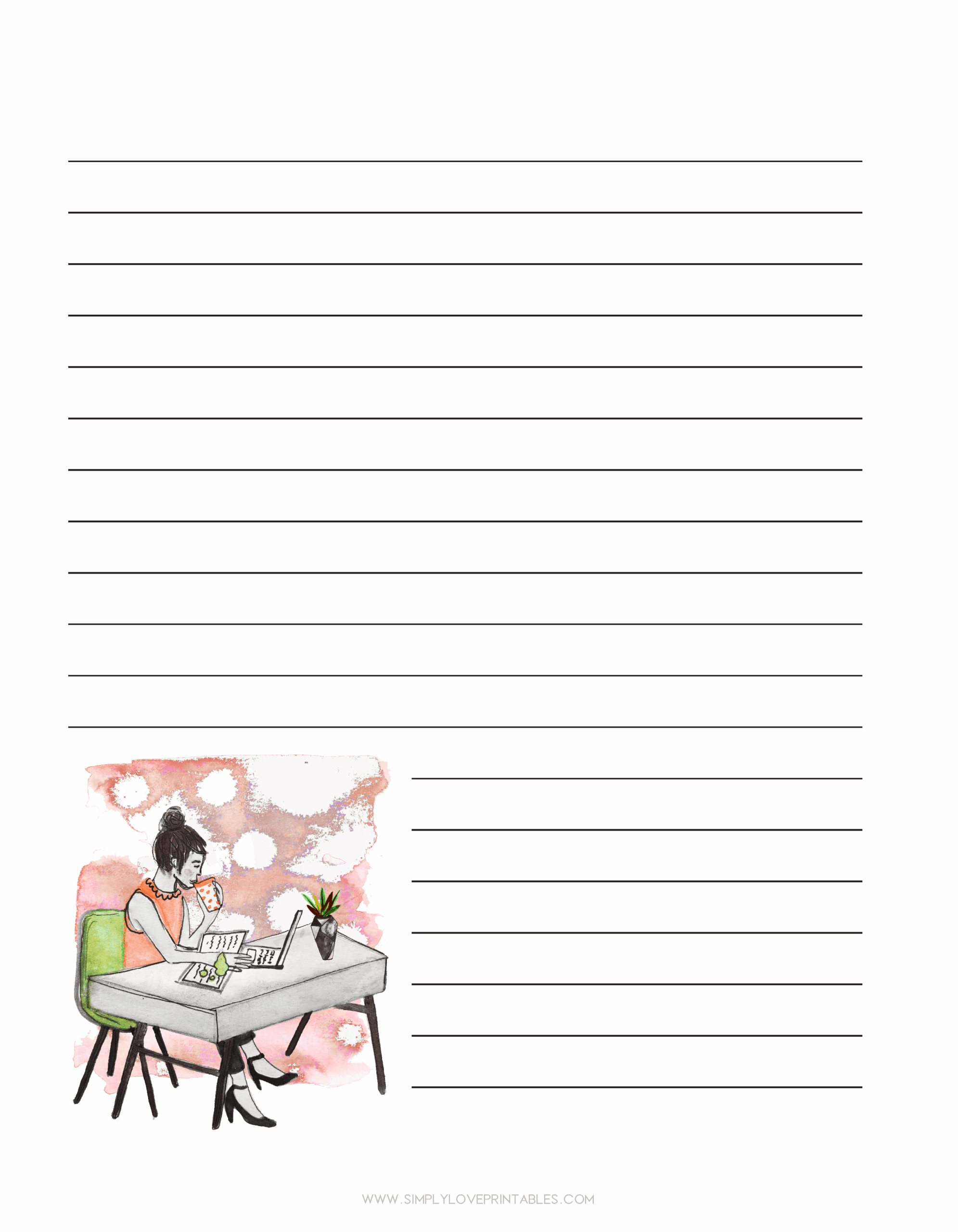 Free Journal Printable Pages Simply Love Printables
