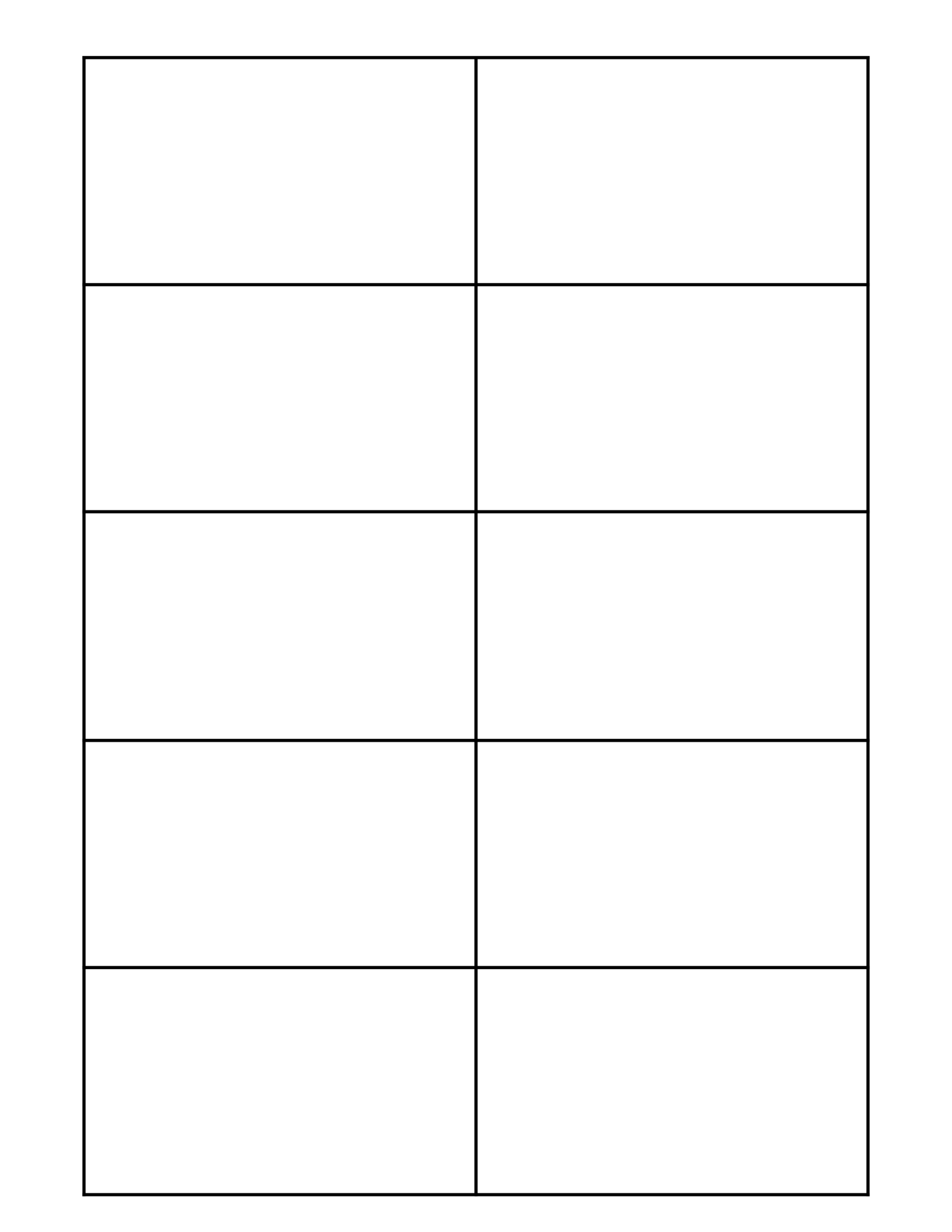 Free Printable Card Templates Blank