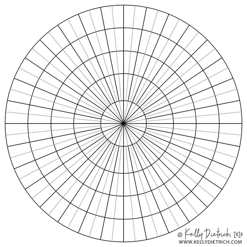 Free Mandala Template For Hand Drawn Mandalas Kelly Dietrich Mandala Art