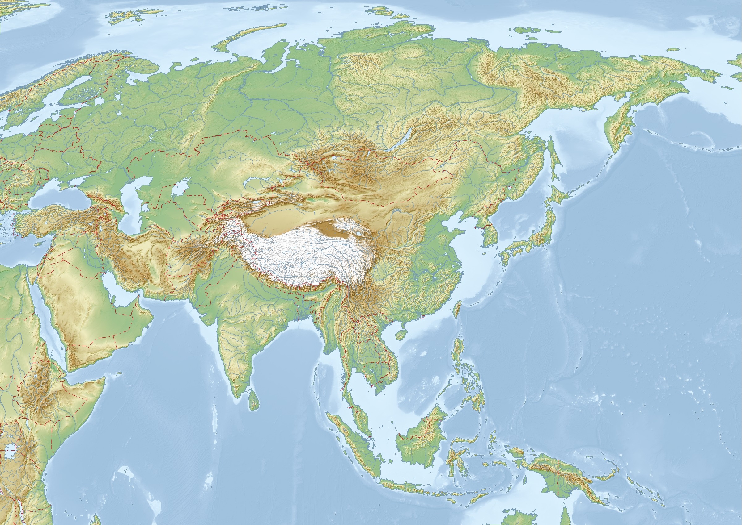 Free Maps Of Asia Mapswire