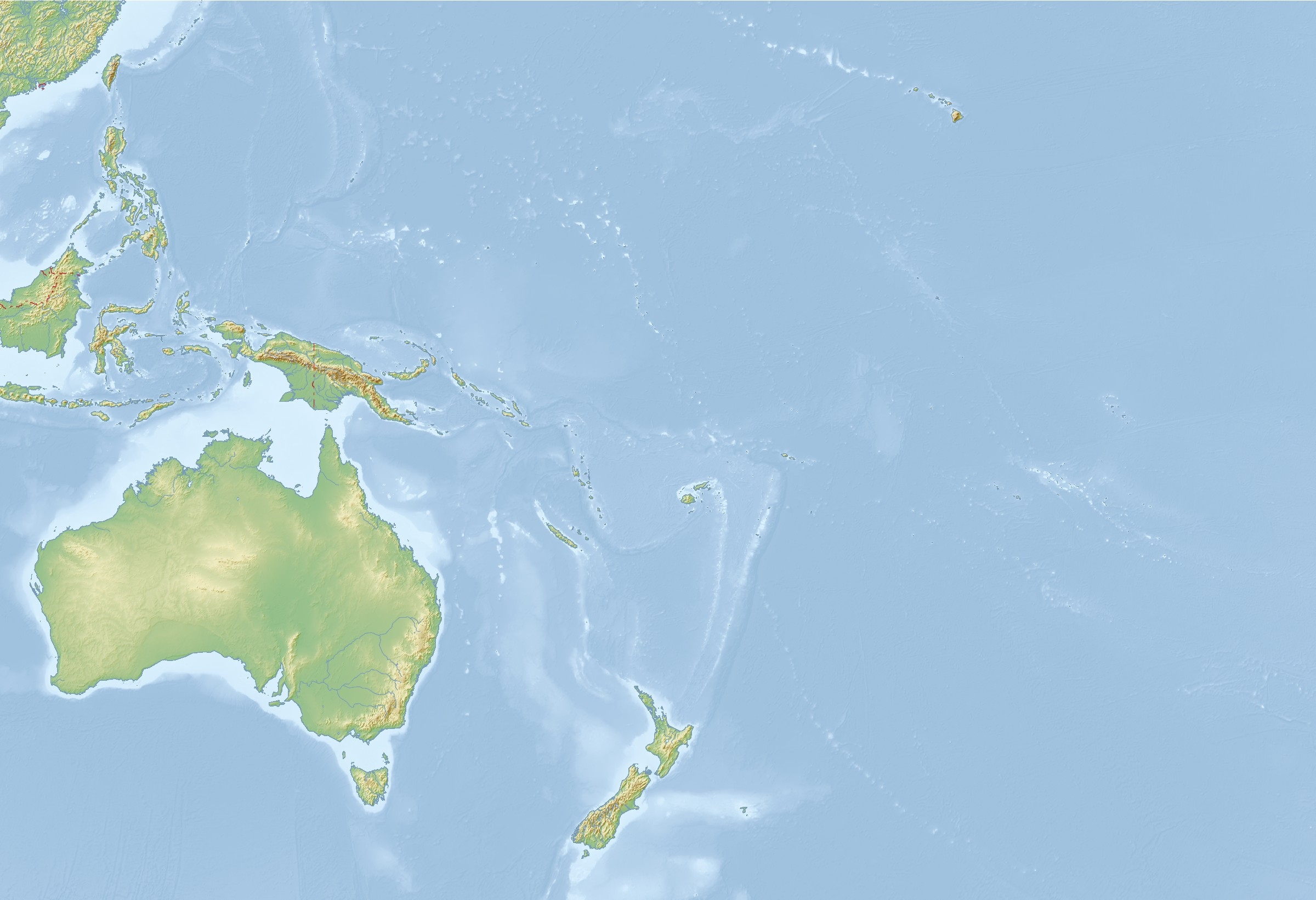 Free Maps Of Australia And Oceania Mapswire