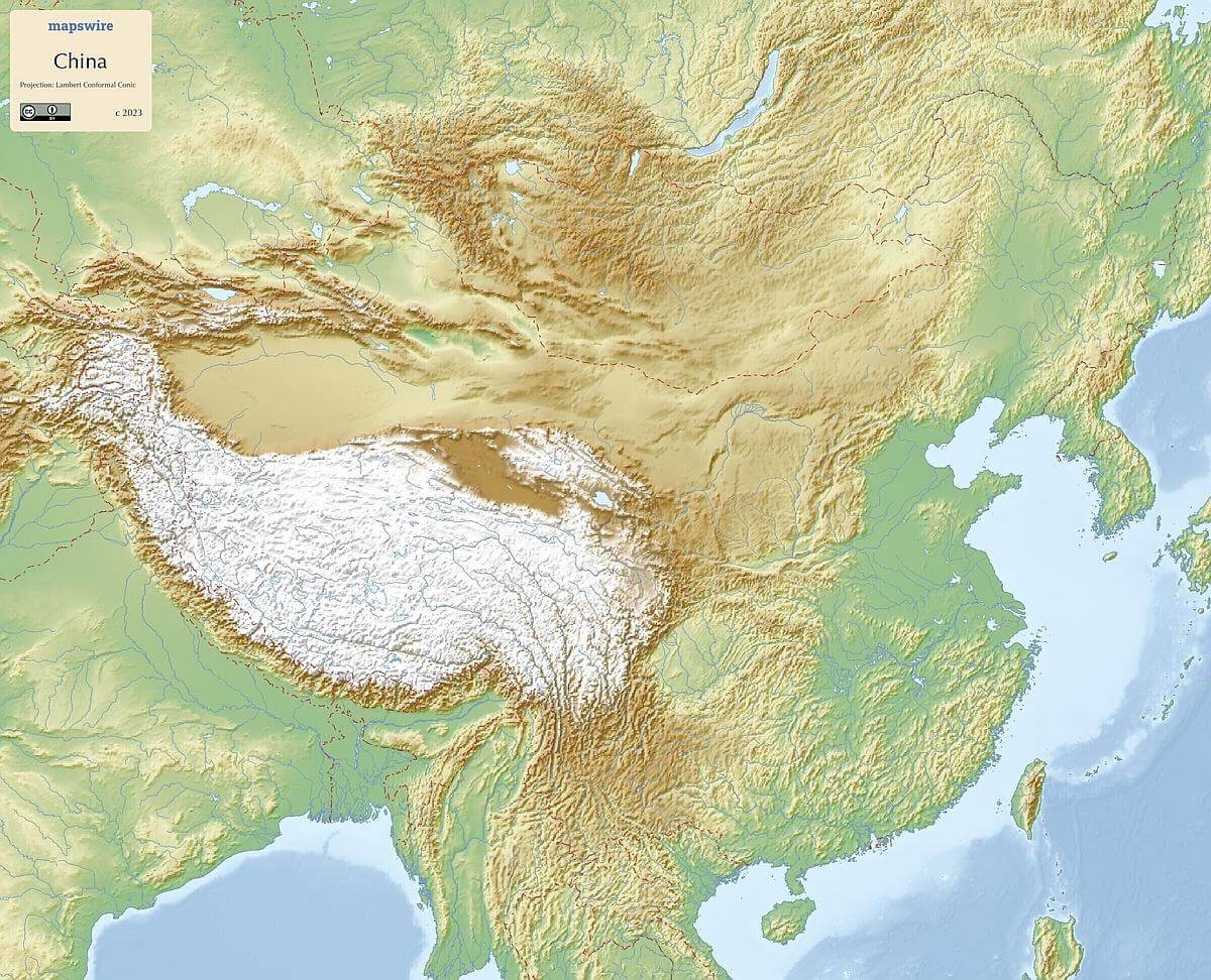 Free Maps Of China Mapswire