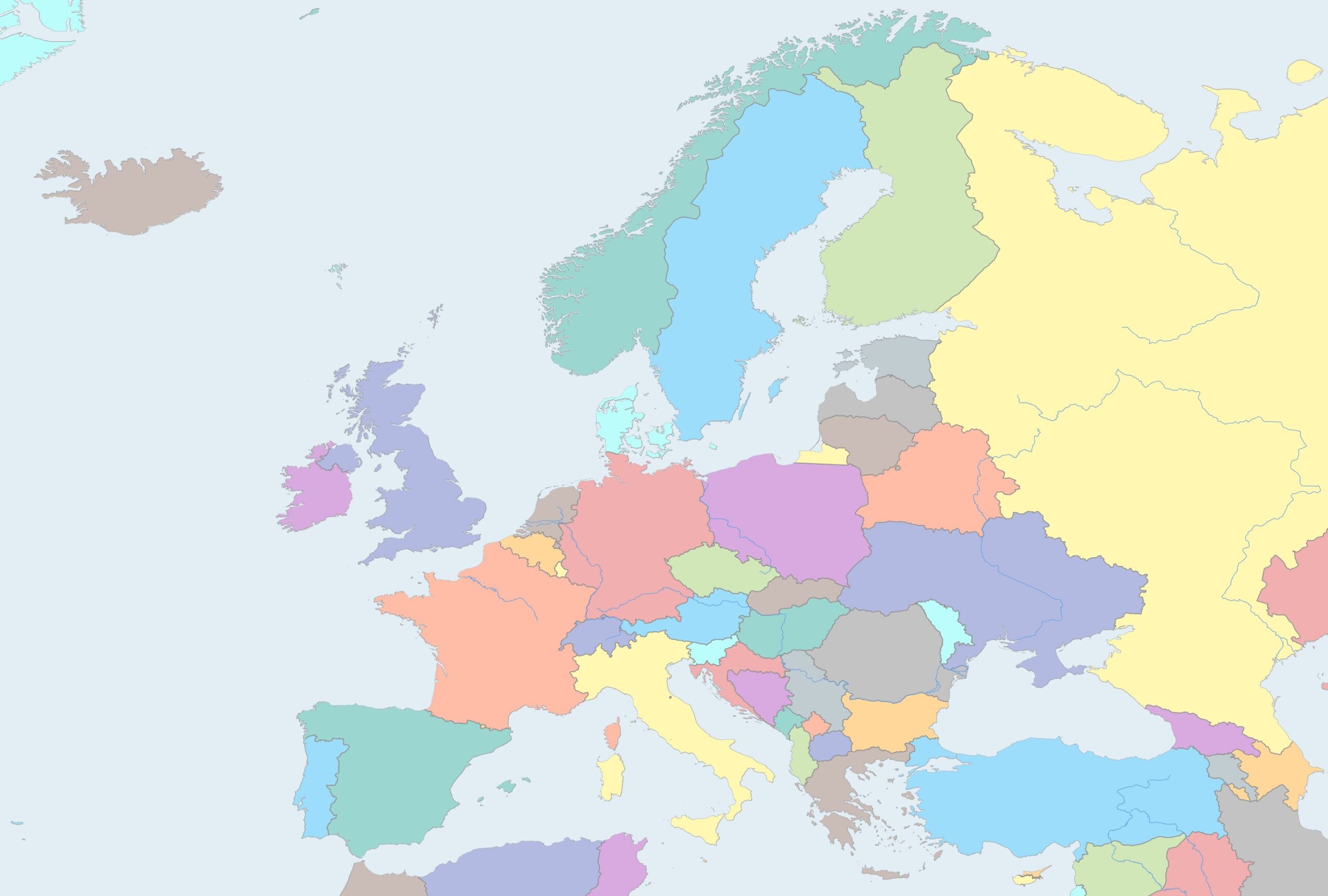 Free Maps Of Europe Mapswire