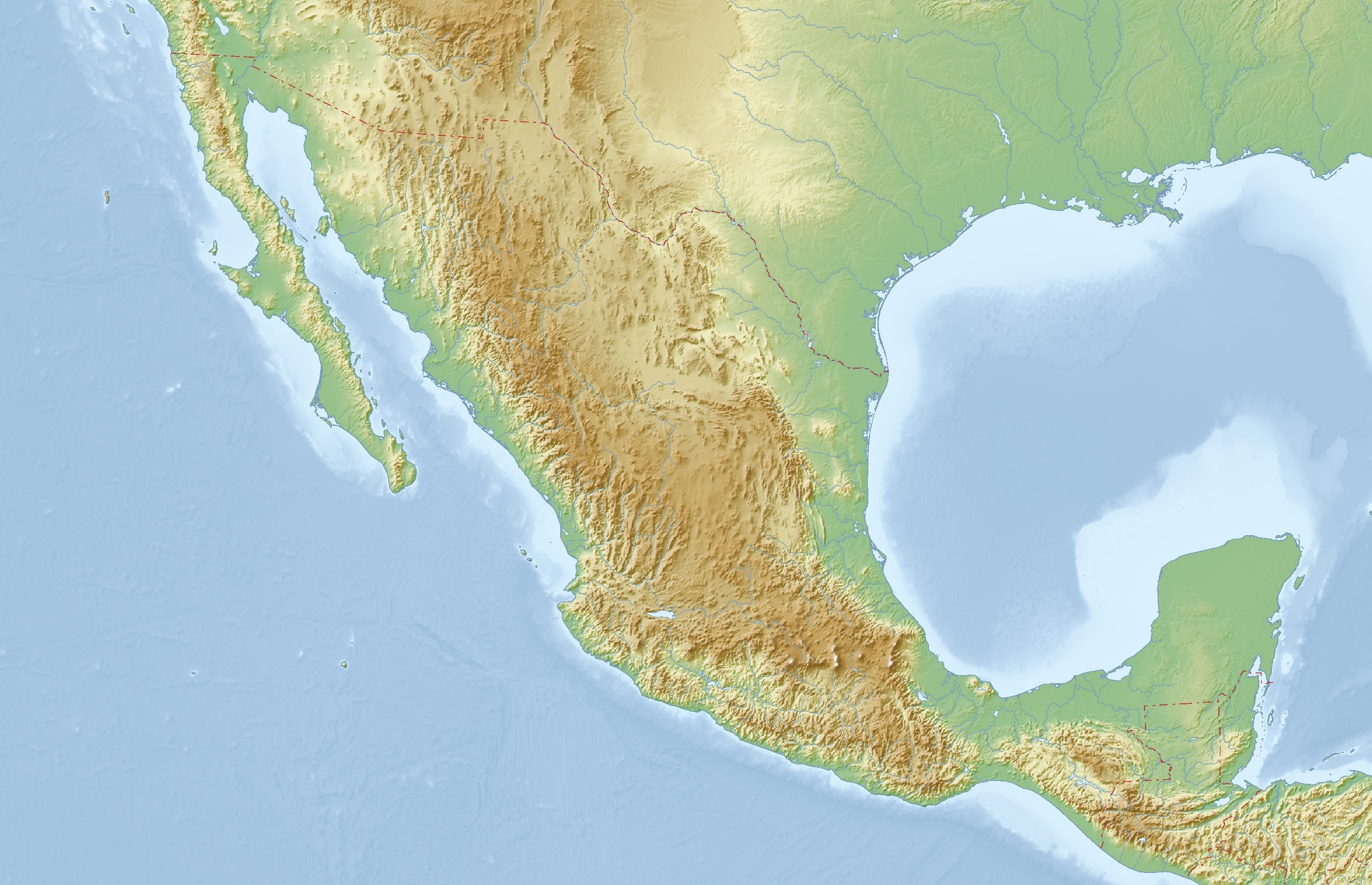 Free Maps Of Mexico Mapswire