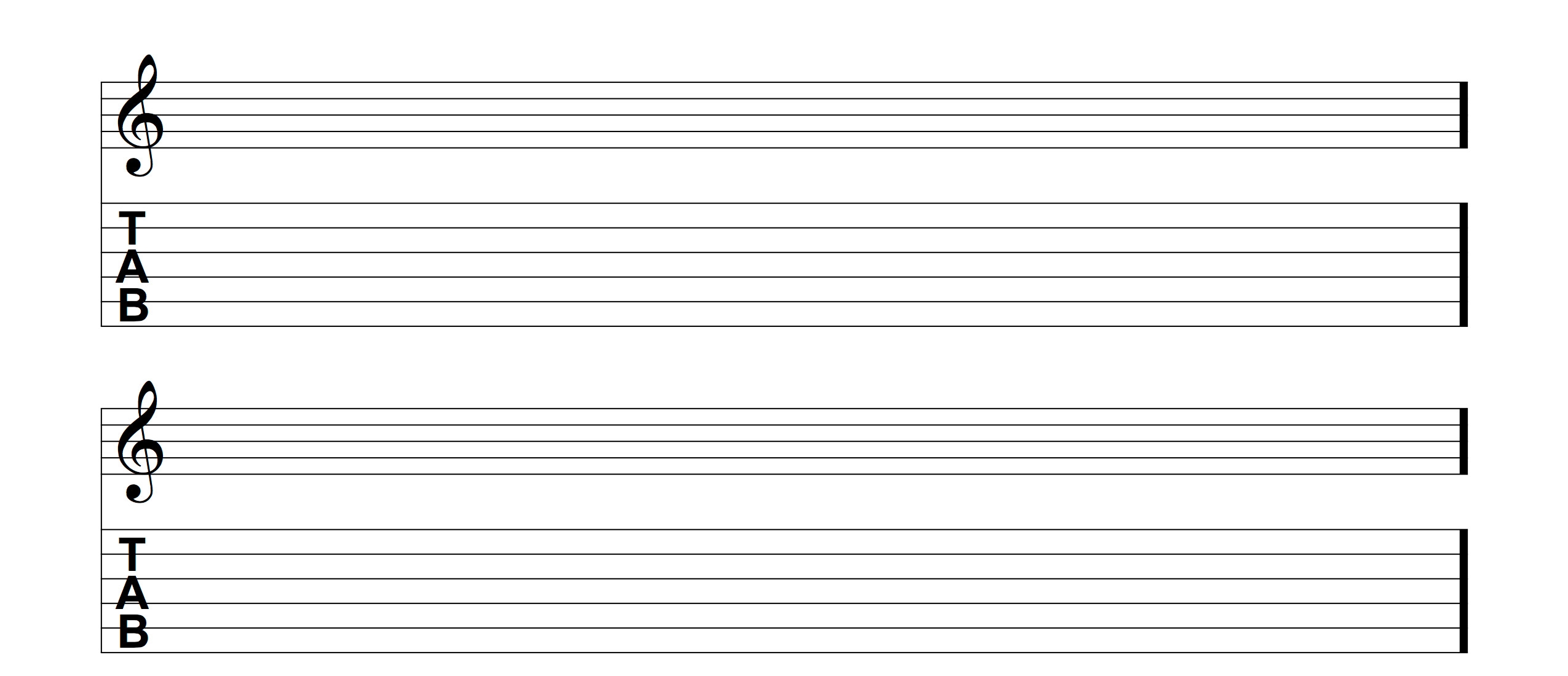 Free Printable Blank Drum Sheet Music