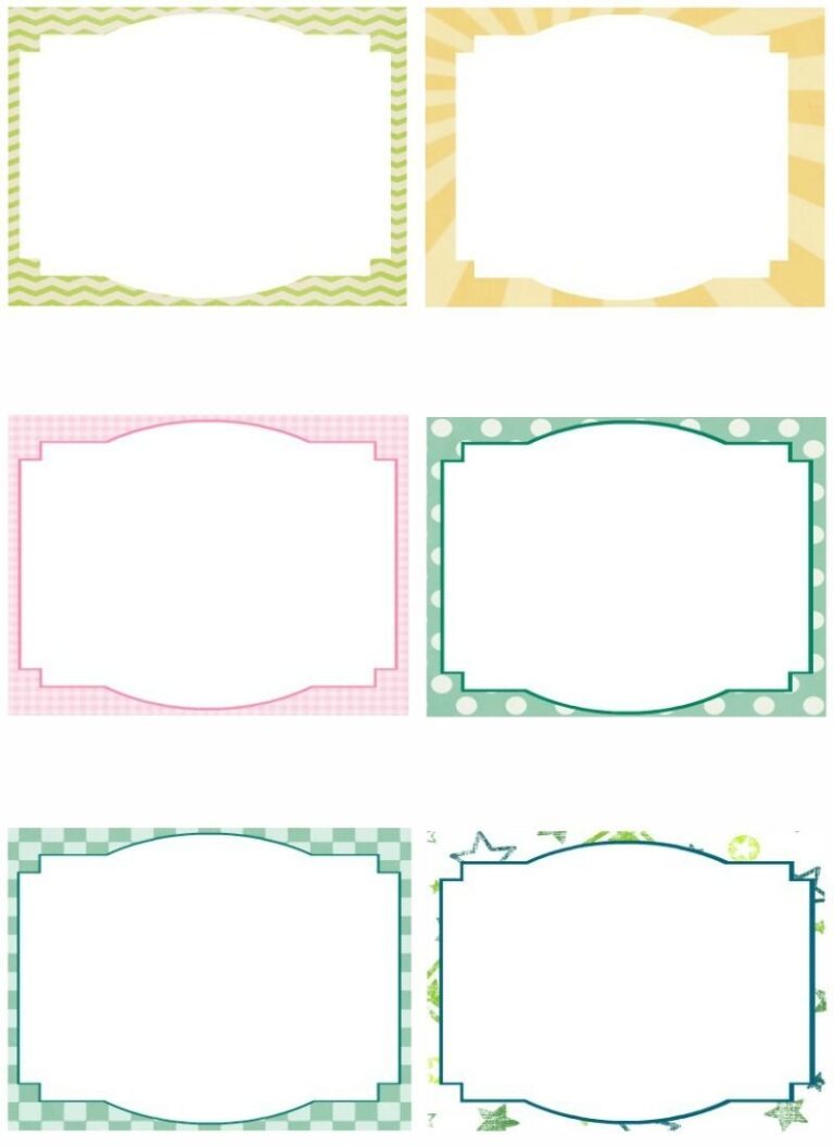 Free Note Card Template Image Free Printable Blank Flash With Worksheets Library