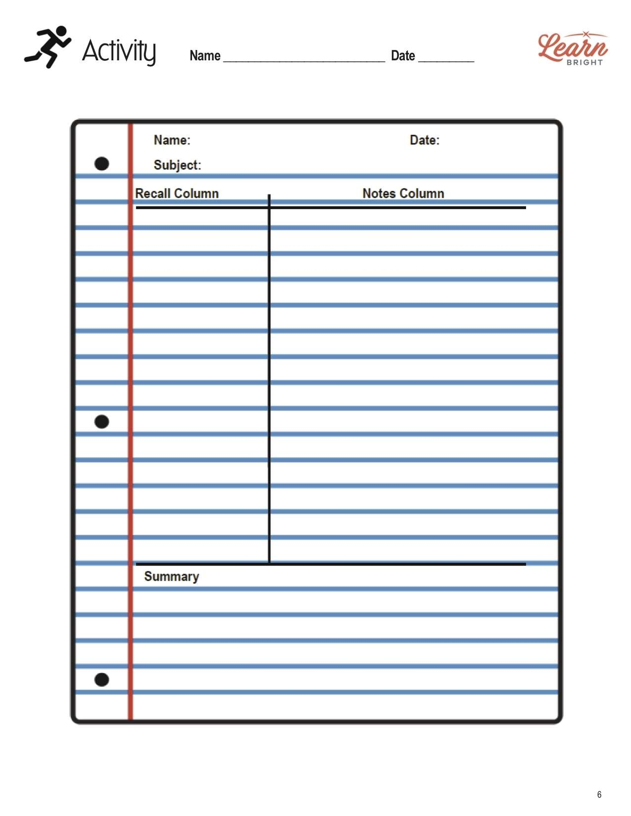 Free Note Taking Practice Worksheet Download Free Note Taking Practice Worksheet Png Images Free Worksheets On Clipart Library