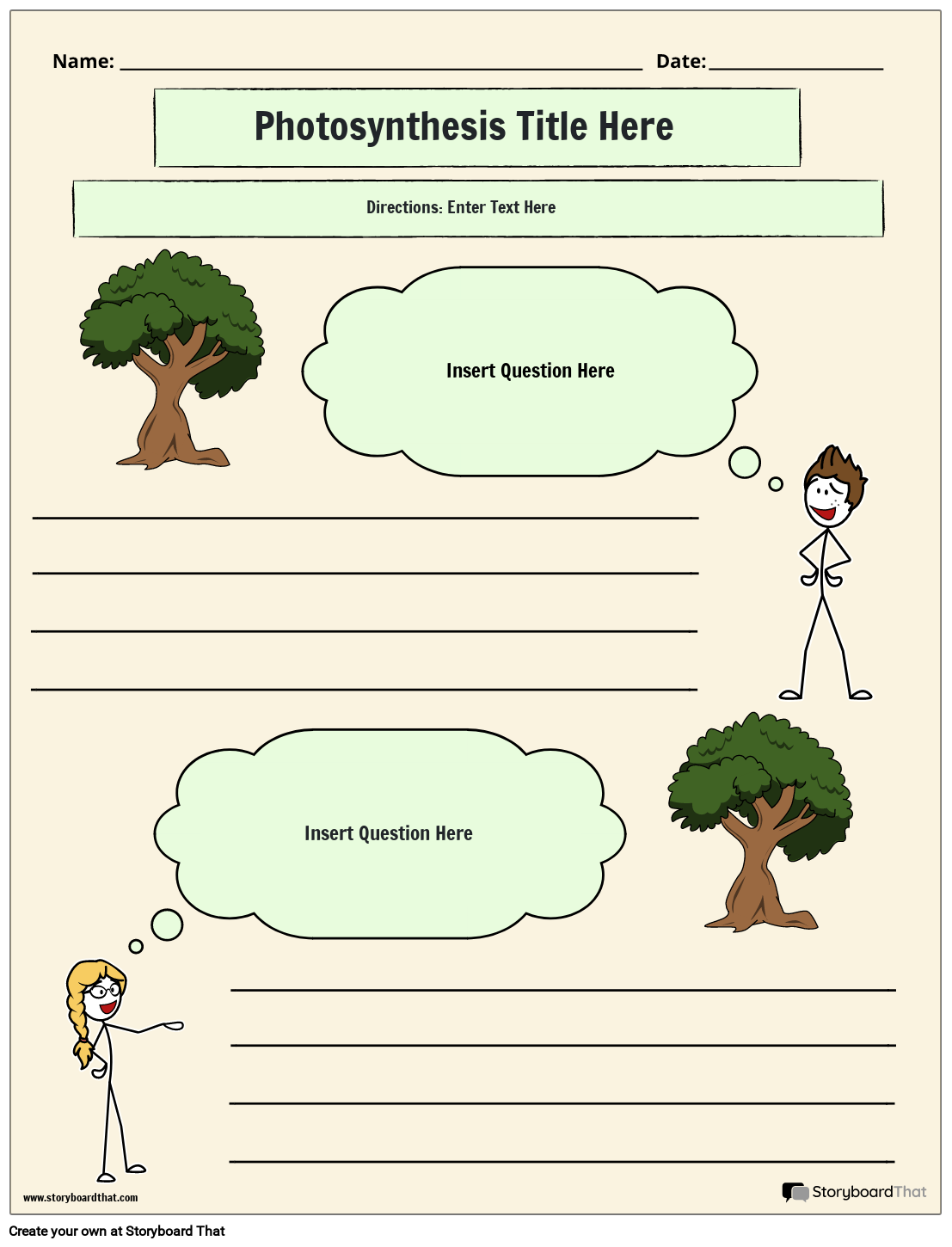 Free Photosynthesis Worksheets Learn Cellular Respiration