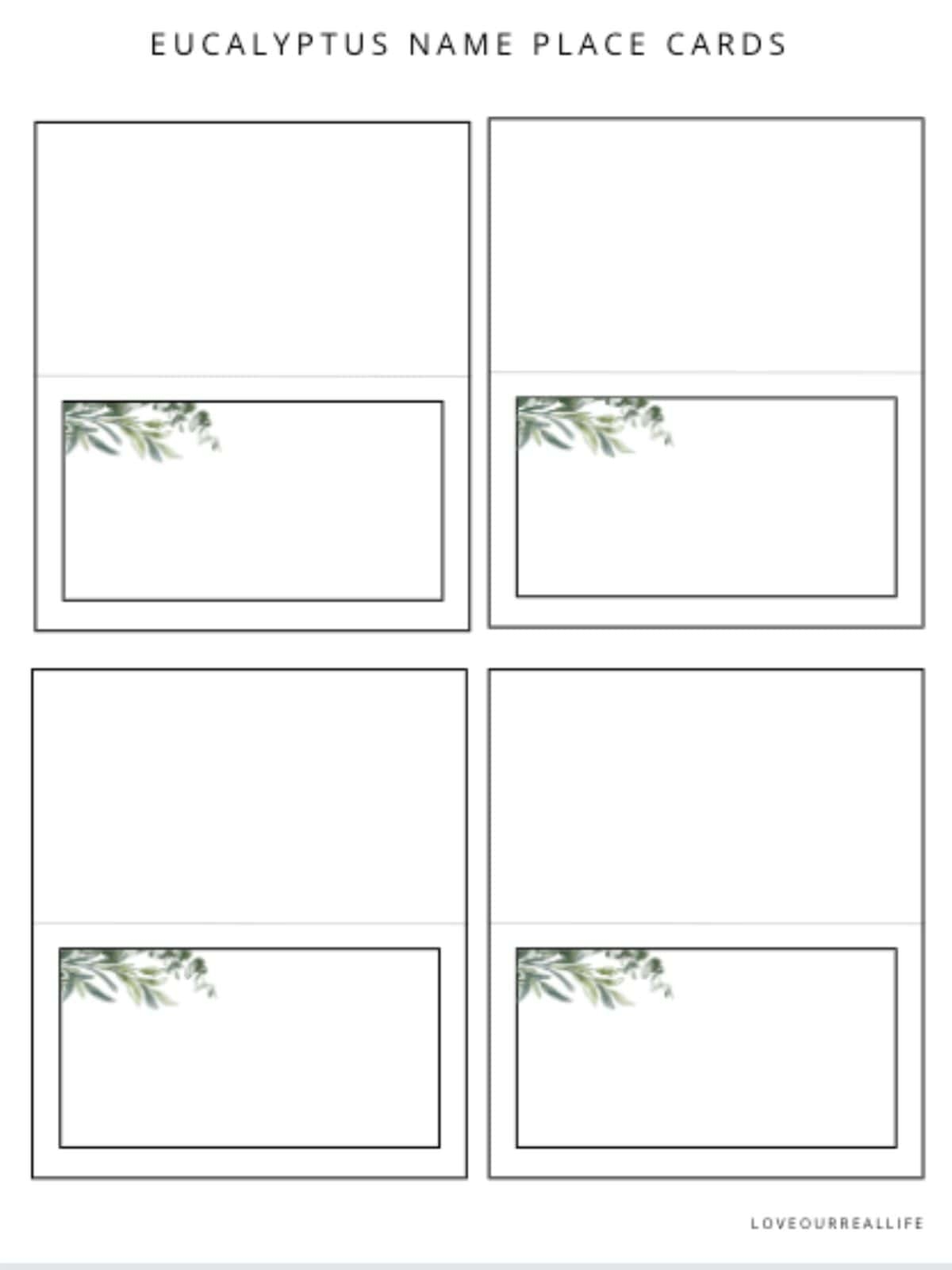 Free Printable Blank Cards Templates Free Printable Blank Cards Templates