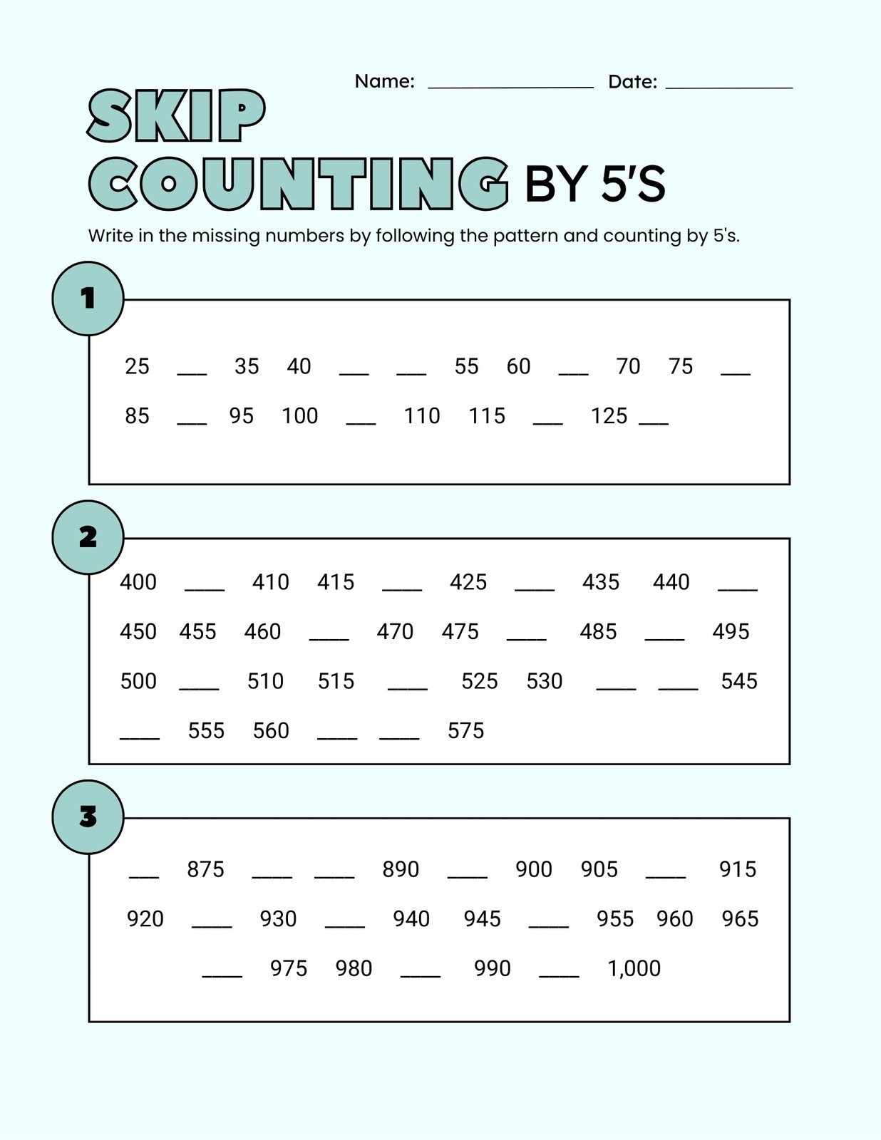 Free Printable 2nd Grade Math Worksheet Templates Canva