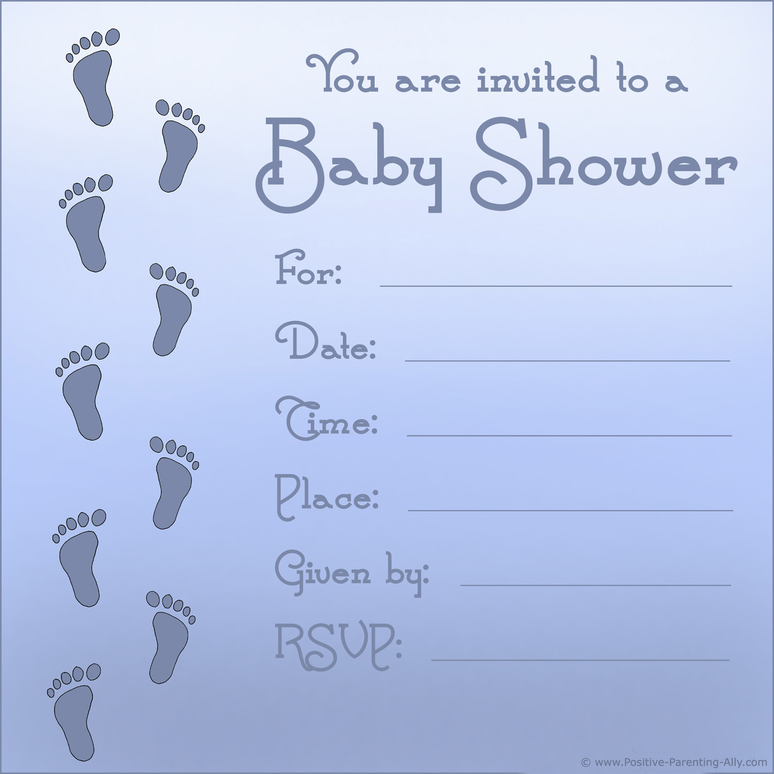 Free Printable Baby Shower Invitations In High Quality Resolution